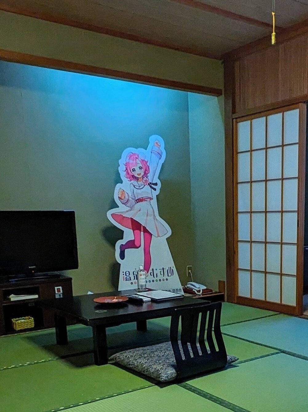 温泉むすめ 日中早百合 バスタオル（ゆもとや宿泊特典）