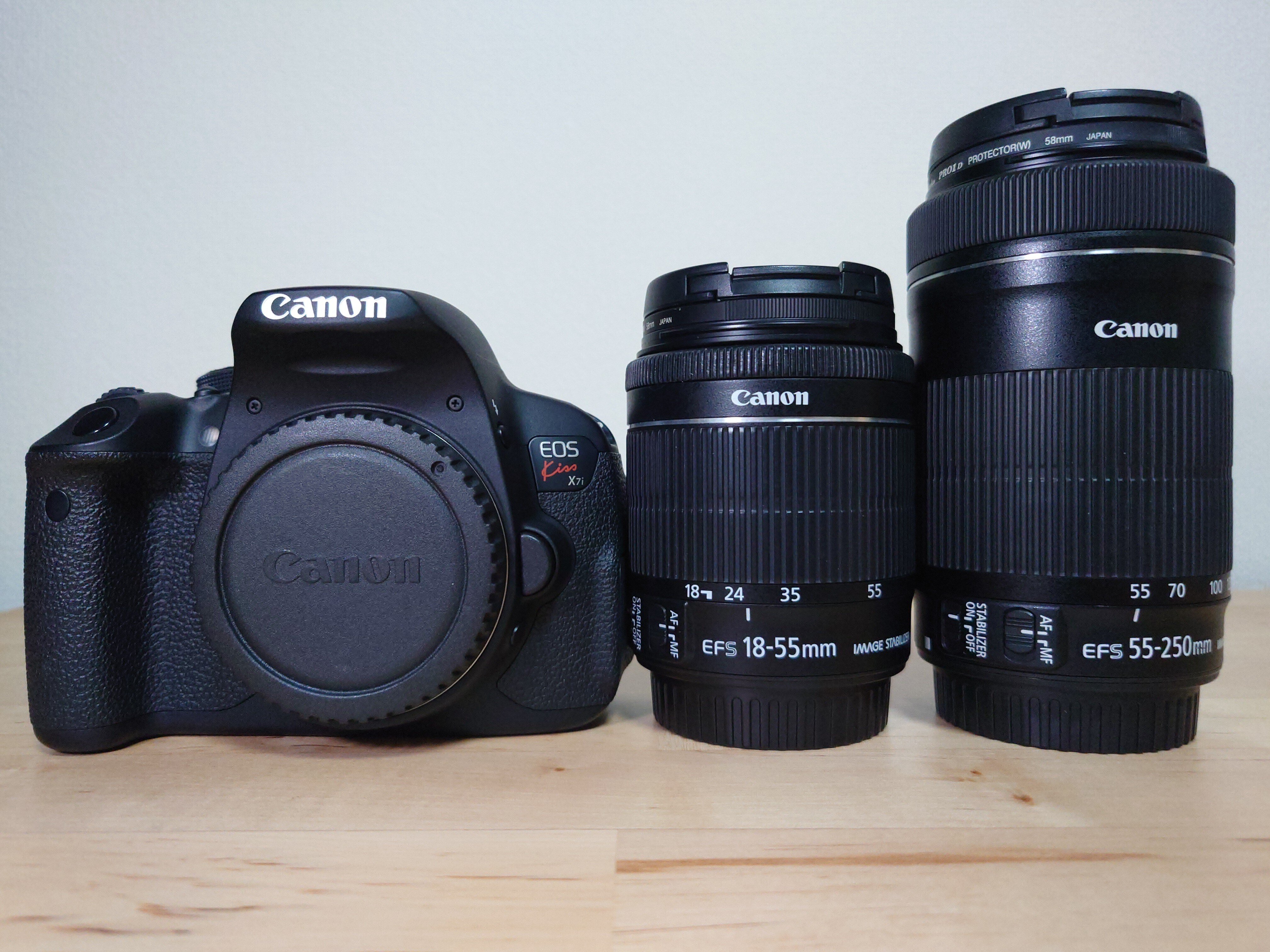 美品】 Canon EOS kiss X7i ダブルズーム キット（Amazon