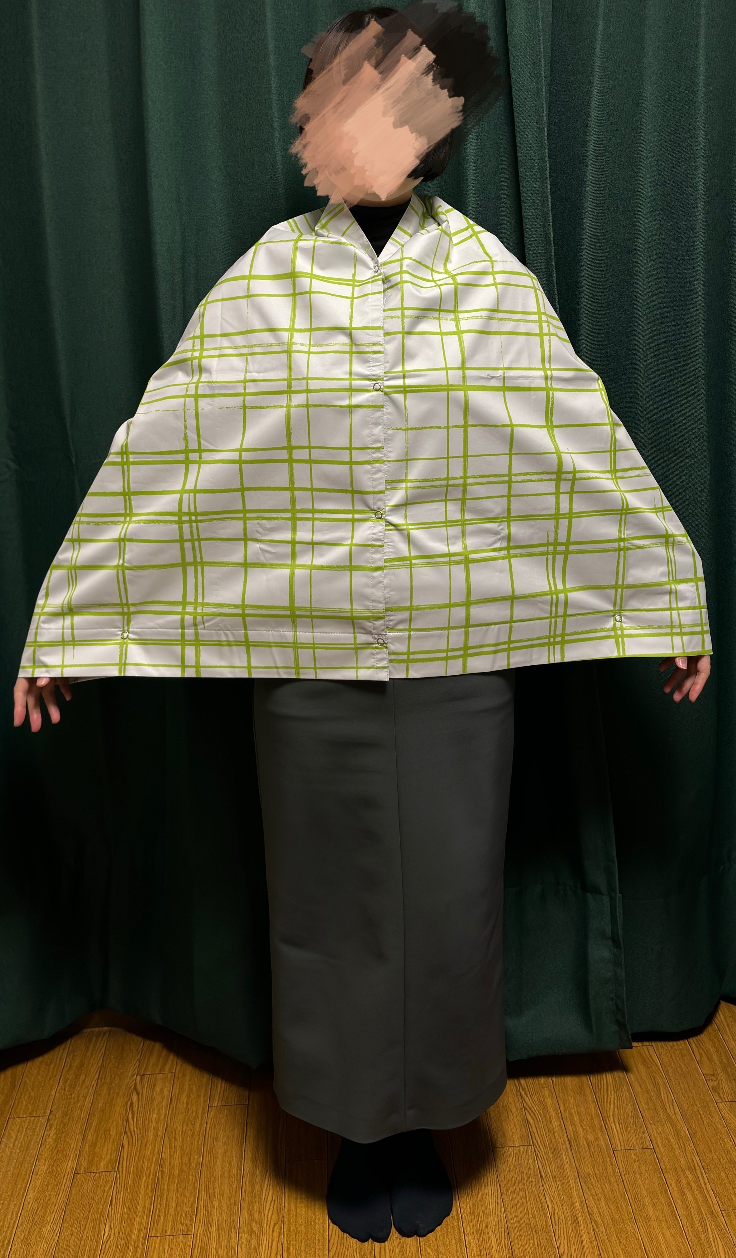 サンバリア ワイド・ナガシカクmokuグレー サンバリア100の人気日傘