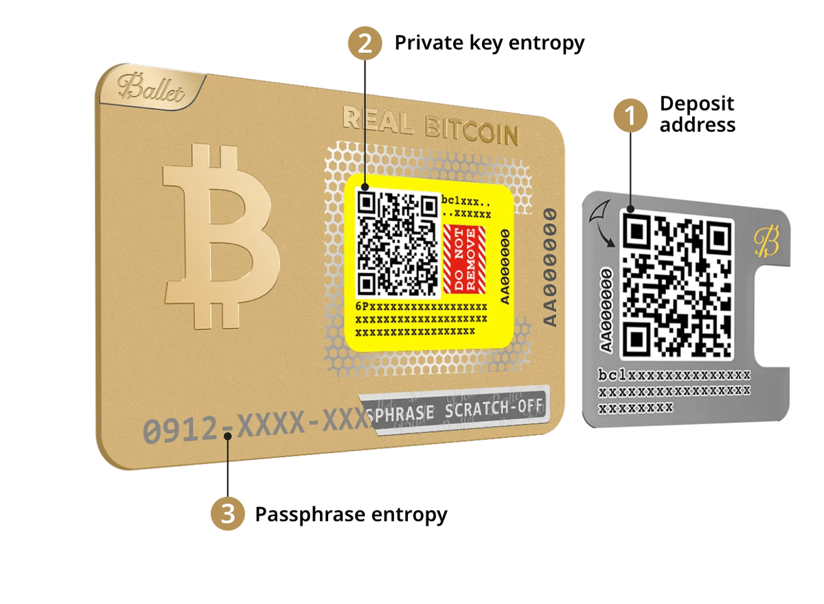 Ballet暗号通貨物理ウォレット、REALシリーズステンレス鋼、イーサリアム（ETH）および多通貨サポート付き (Ethereum  Ballet暗号通貨物理ウォレット、REALシリーズステンレス鋼、イーサリアム（ETH）および多通貨サポート付き (Ethereum イーサリアム.  暗号通貨の ...