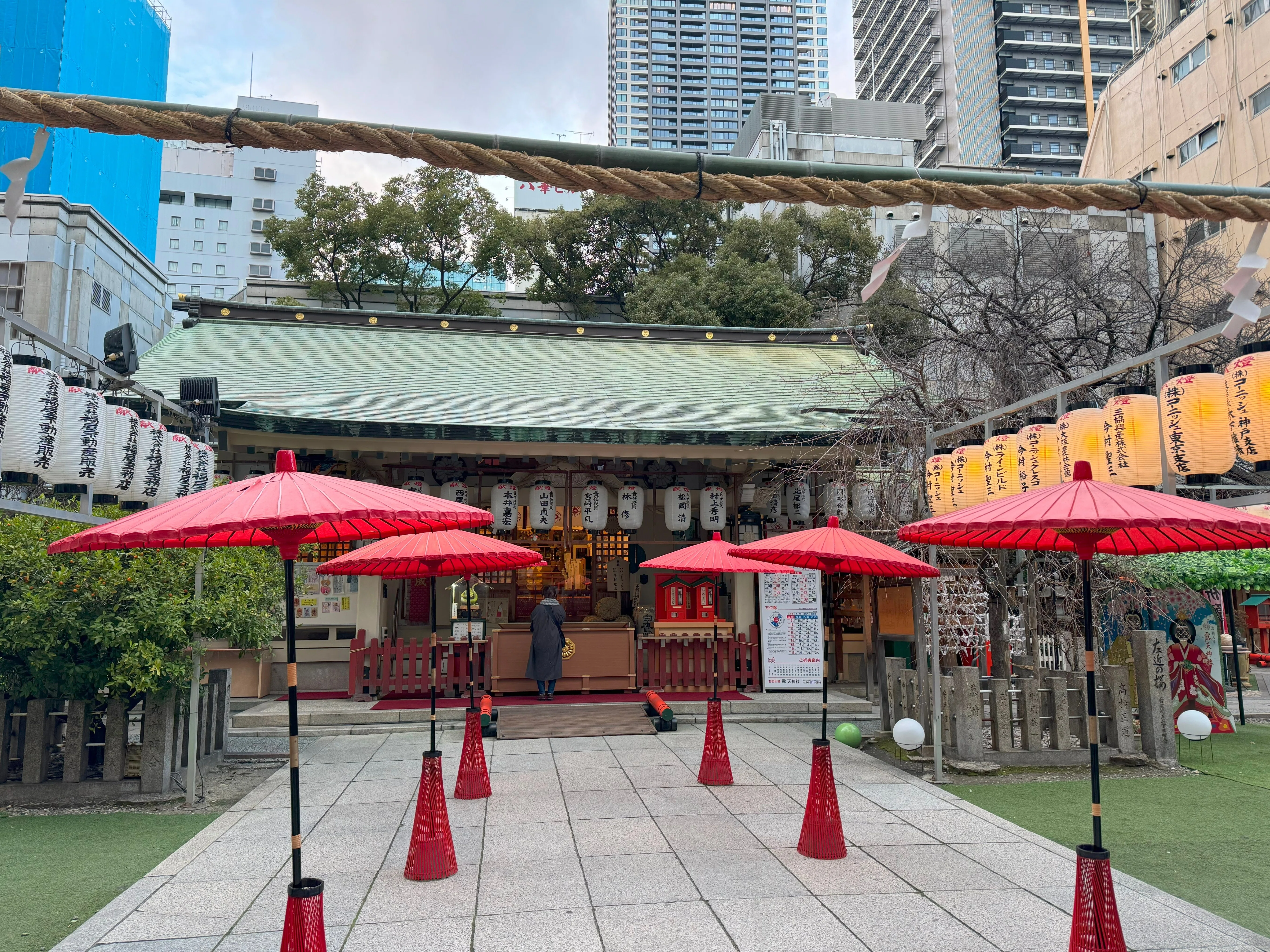 神社仏閣】露 天神社（つゆのてんじんじゃ）／お初天神：大阪府大阪市