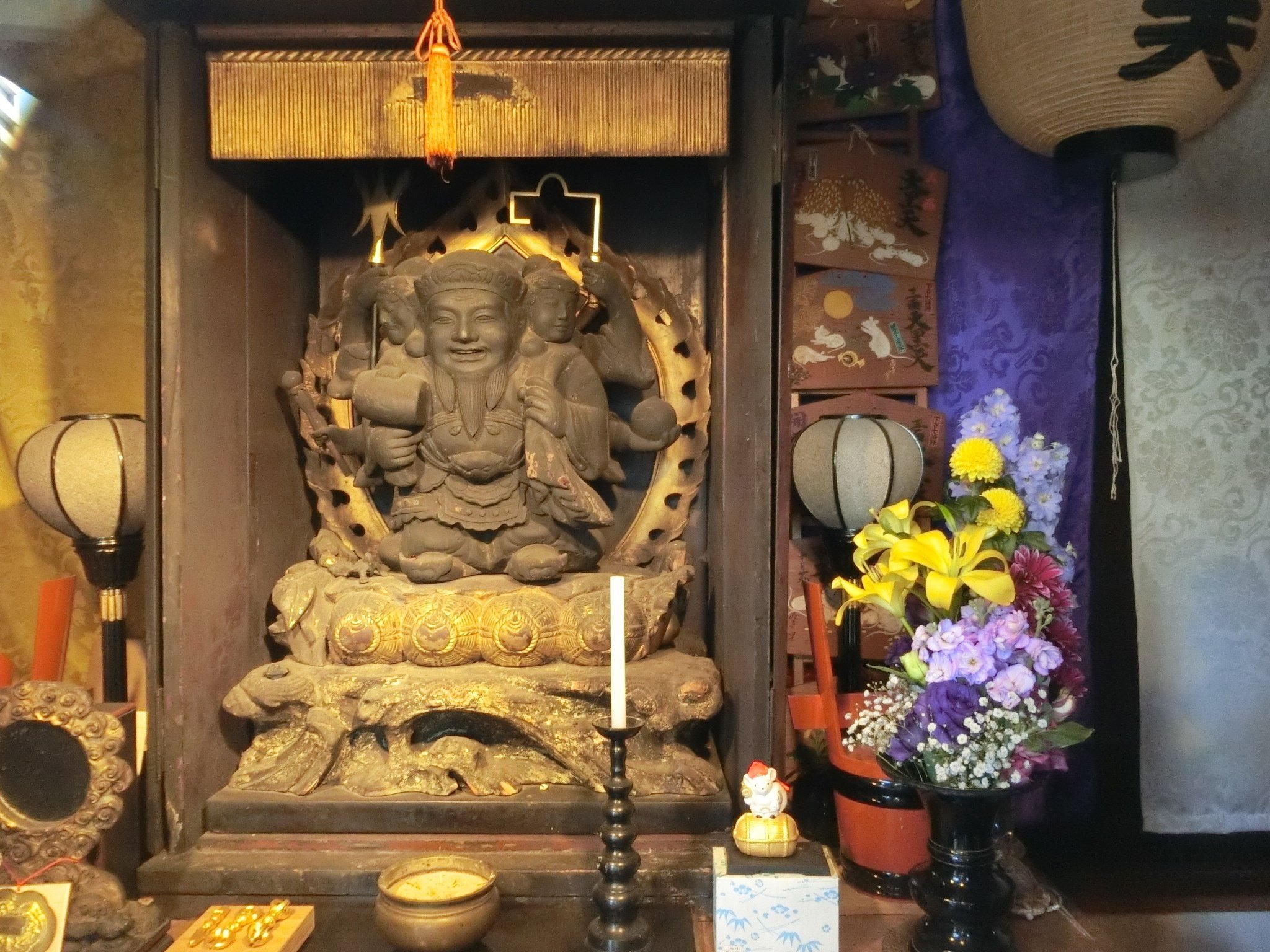 三面大黒さん「英信寺」大黒天×毘沙門天×弁財天【東京シリーズ 三面大黒さん「英信寺」大黒天×毘沙門天×弁財天【東京シリーズ