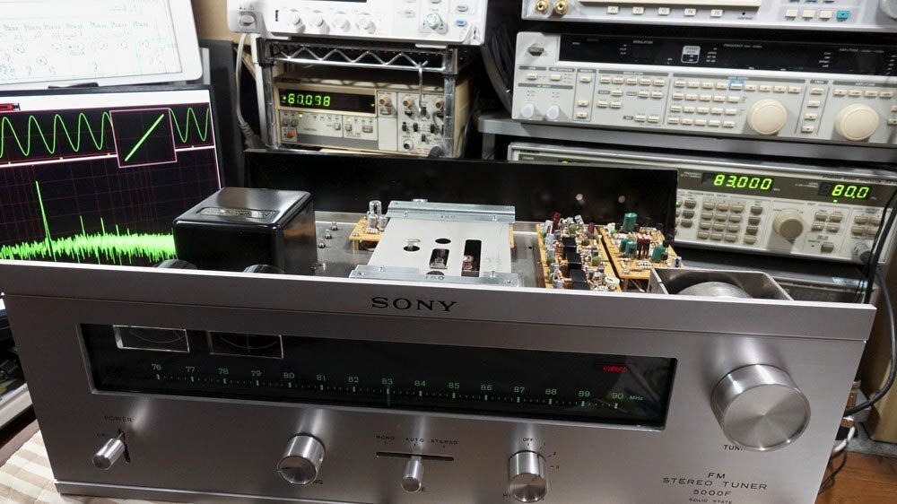 SONY ST-5000F 修理調整記録8｜BLUESS Laboratory