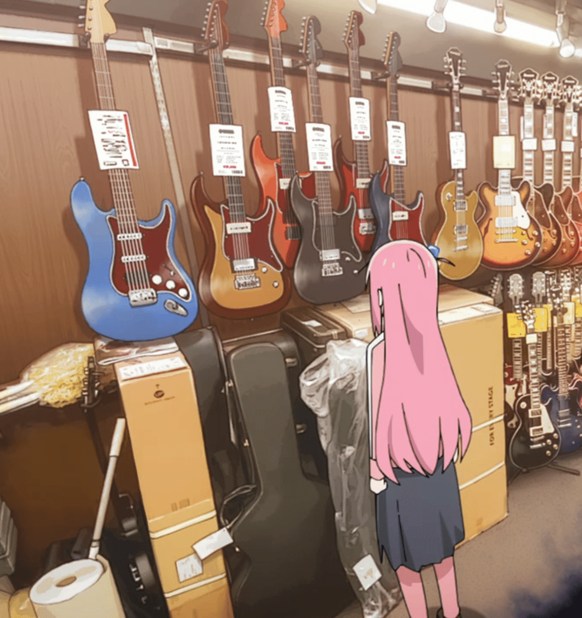ぼっち・ざ・ろっく!】見た目だけじゃない?!ギター好き&元 ぼっち・ざ・ろっく!】見た目だけじゃない?!ギター好き&元