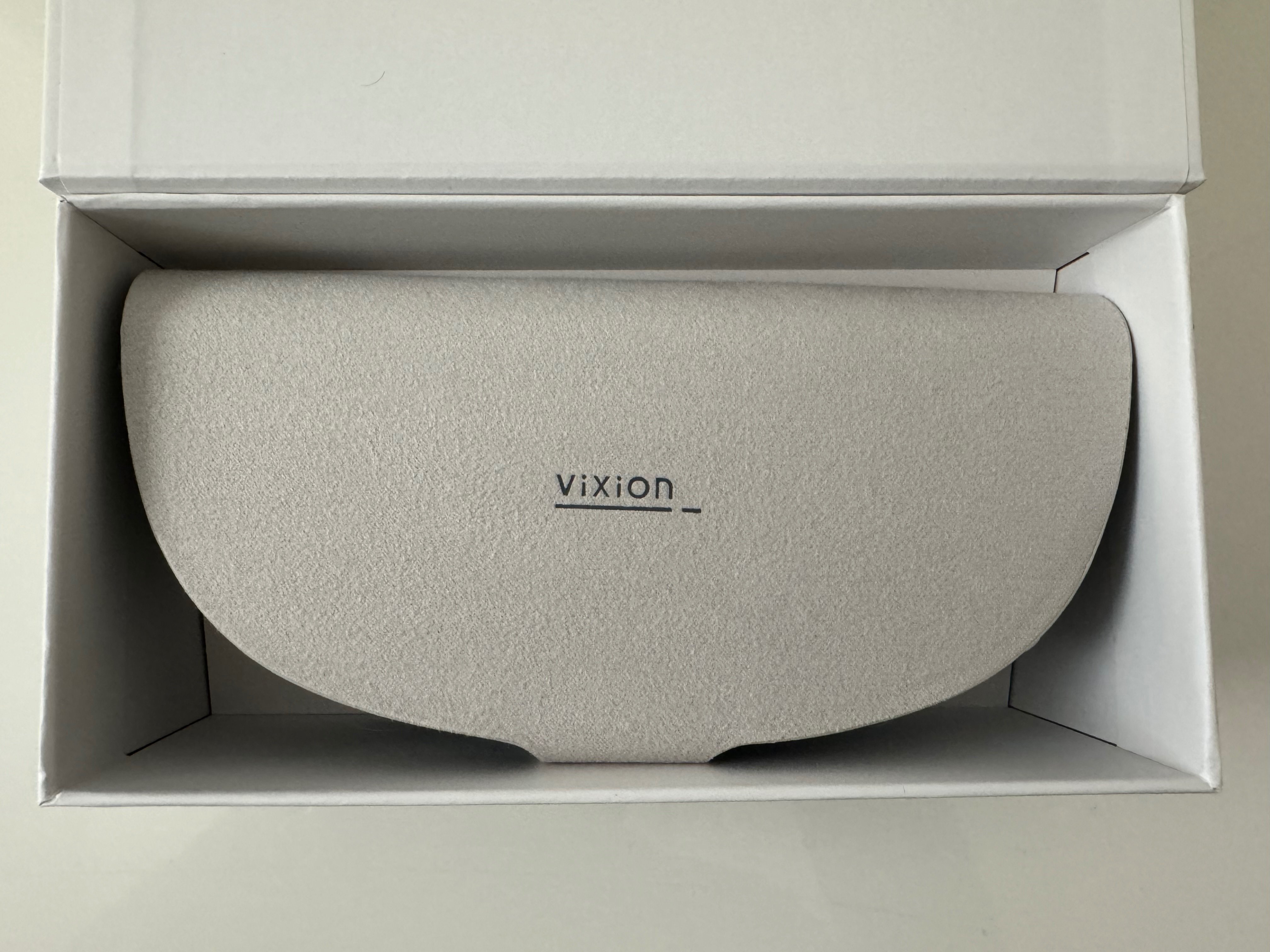 近未来の眼鏡Vixion01開封＆インプレッション｜Tetty