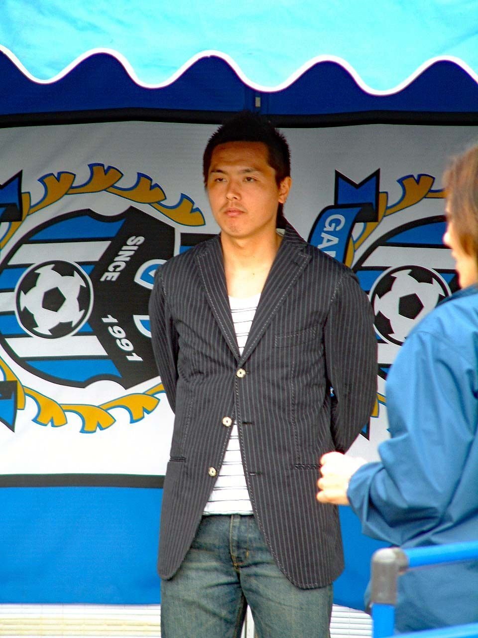 2003 日本代表カード 遠藤保仁 代表初ゴール記念ジャージーカード