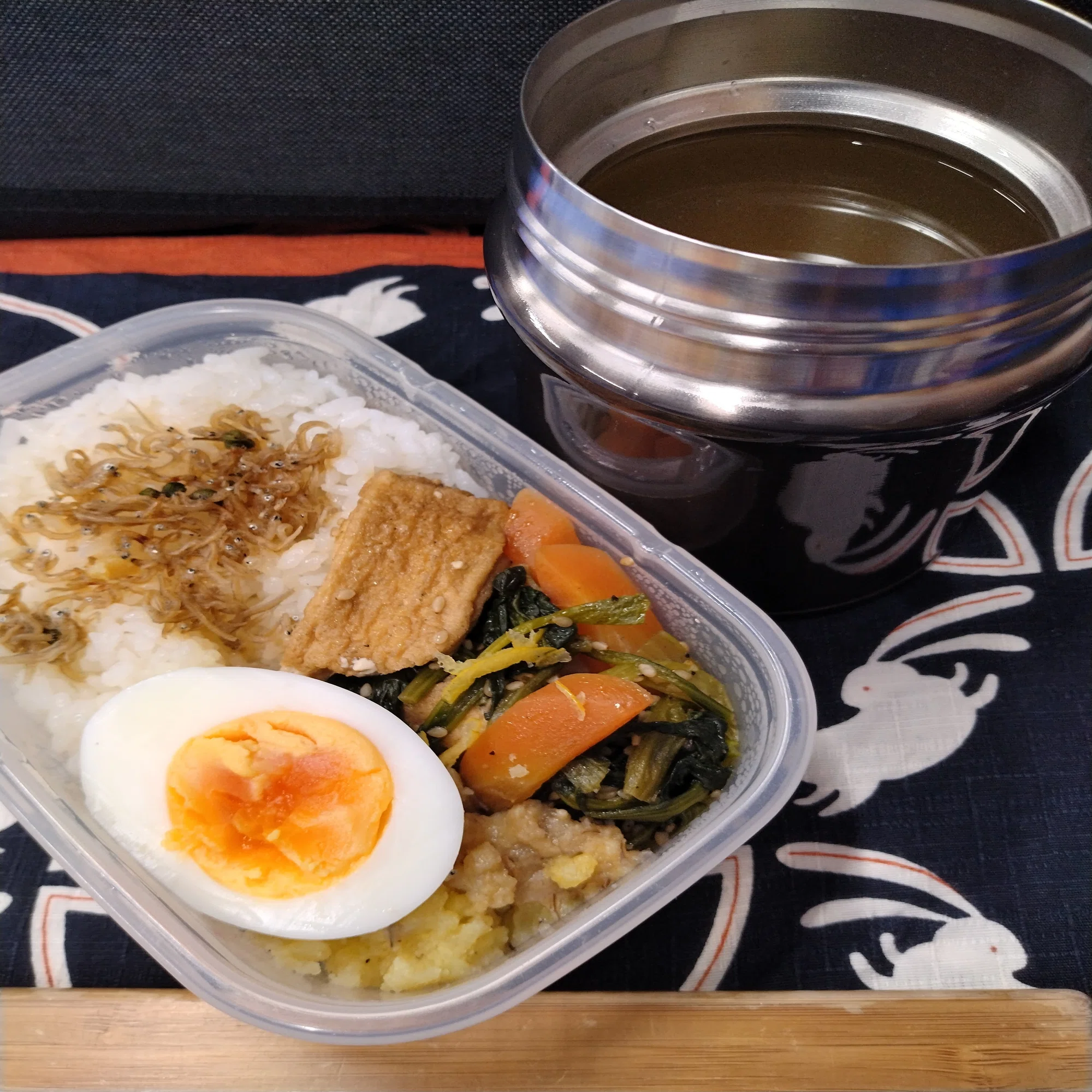 一汁一菜でよいという提案にのっかっています｜巳白