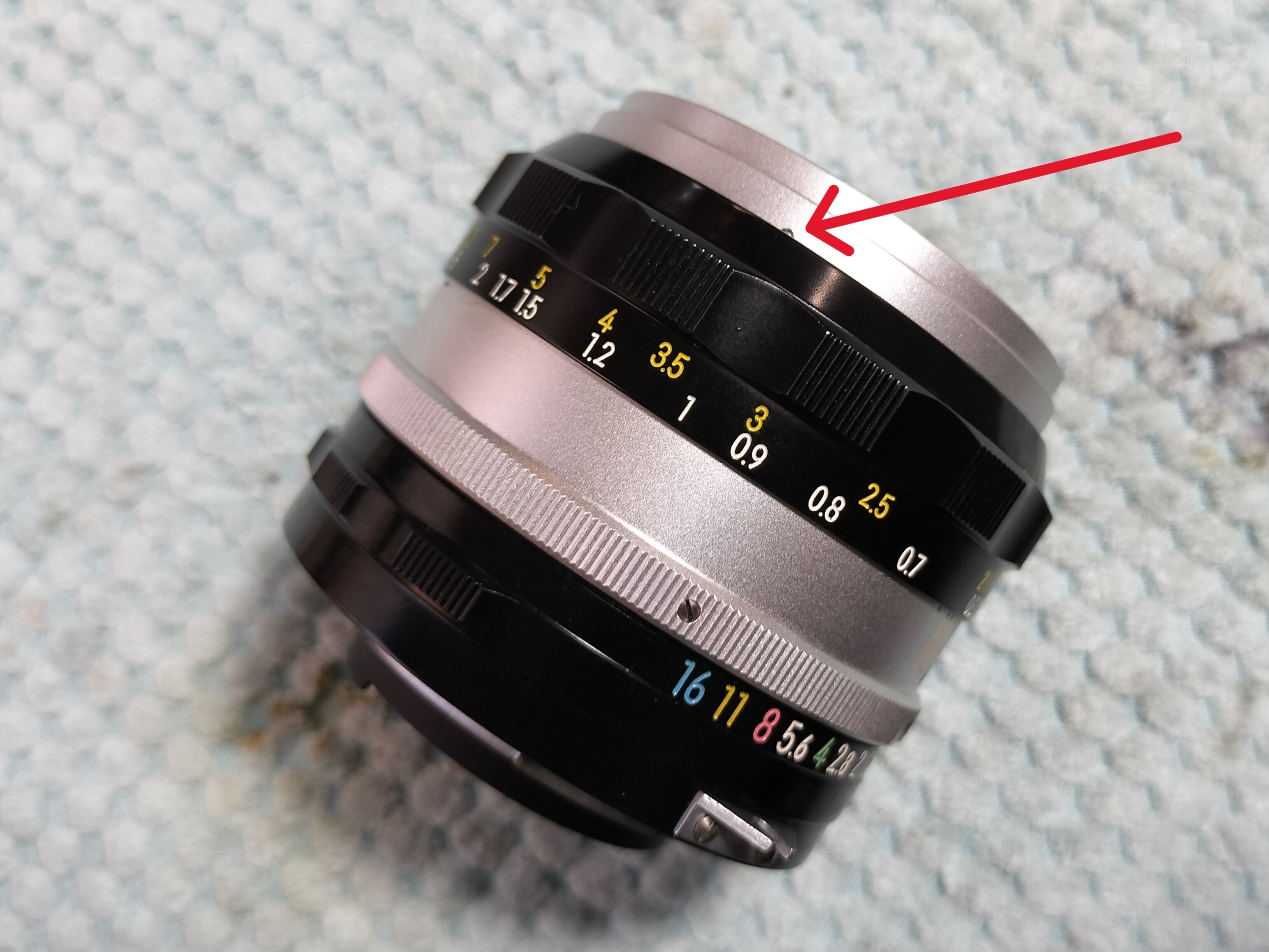 Nikon Nikkor Auto 50mm F/1.4 の分解|フィルムカメラ修理の Nikon Nikkor Auto 50mm F/1.4 の分解|フィルムカメラ修理の