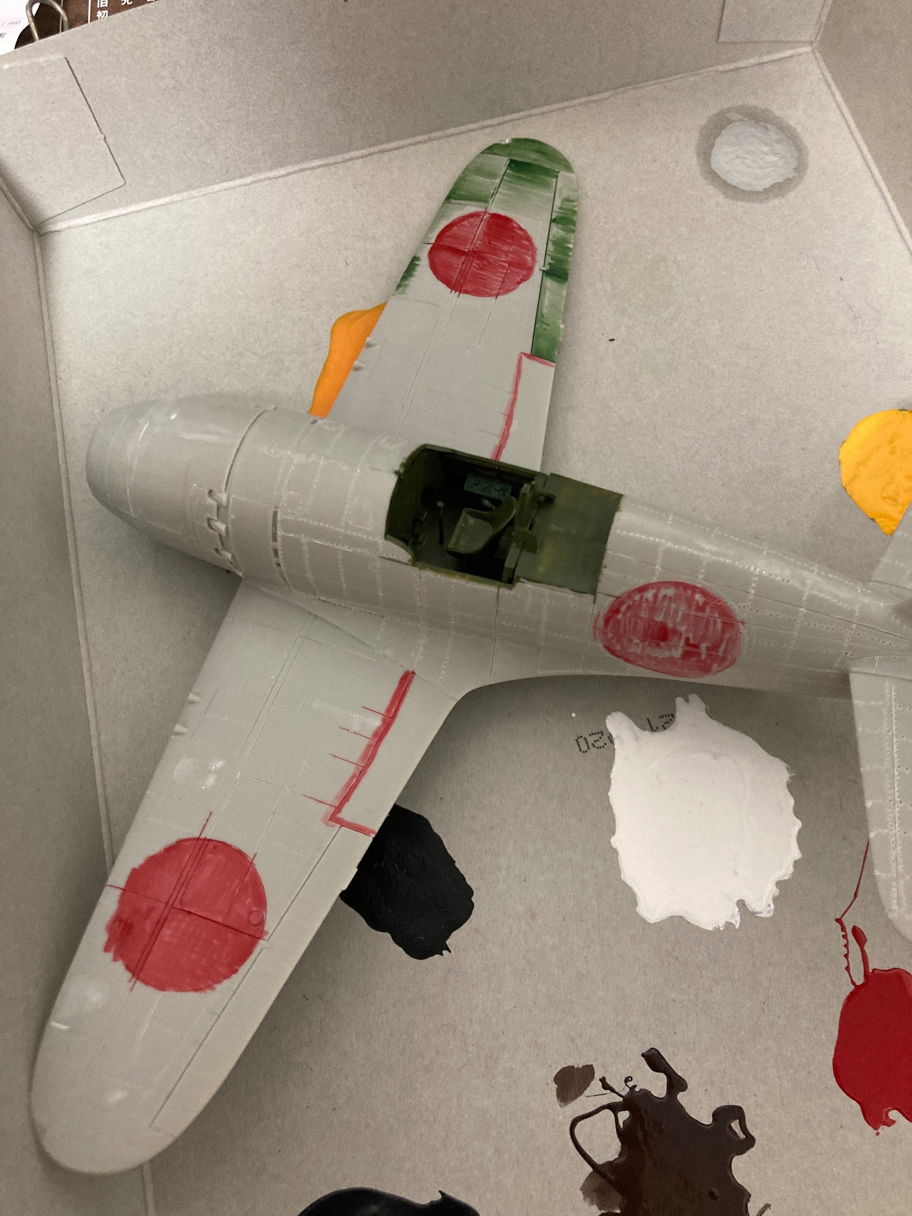 【絶版】ラクーンモデル1/48 天雷 ラクーンモデル 1/48 天雷、完成しました。 大昔のレジンキットです