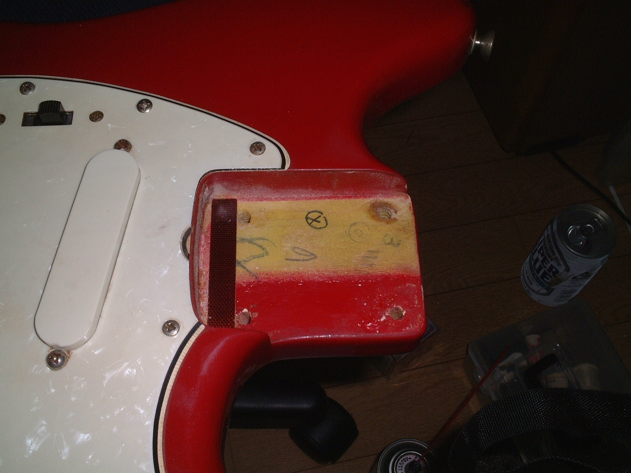 fender USA 1966年製 mustang フェンダー ムスタング 渋谷店VINTAGEブログ＃41】FENDER / 1966年製 Mustang Red -B Neck