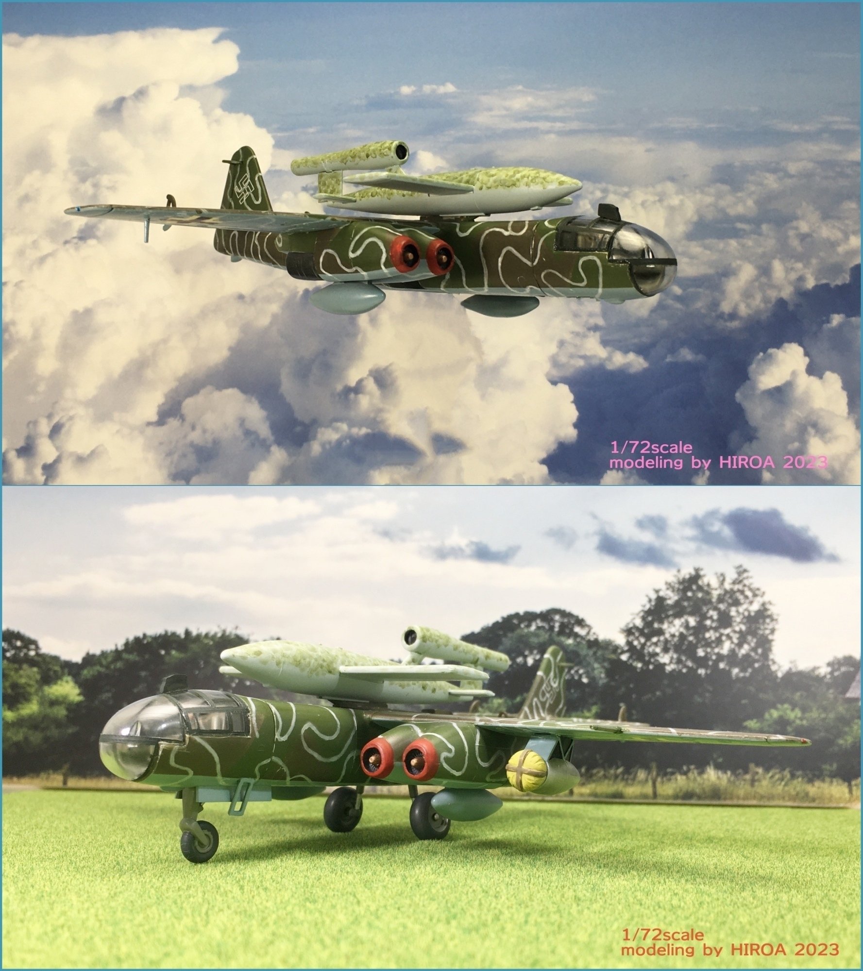 レベル/フロッグ 1/72 アラド Ar234 B-2/C-2/C-3ブリッツ/Revell