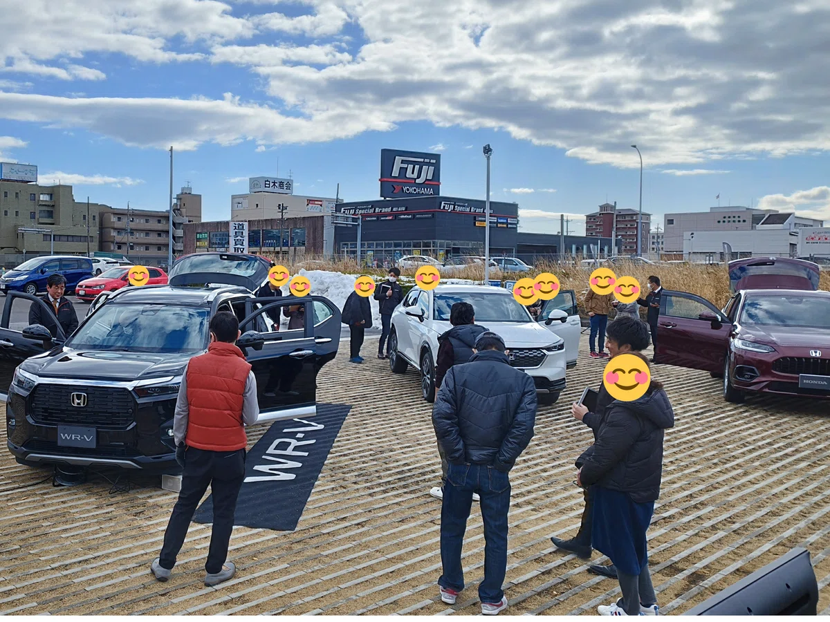 【イベントレポ】1/27＆1/29 WR-V先行展示会｜Honda Cars 岐阜 公式note