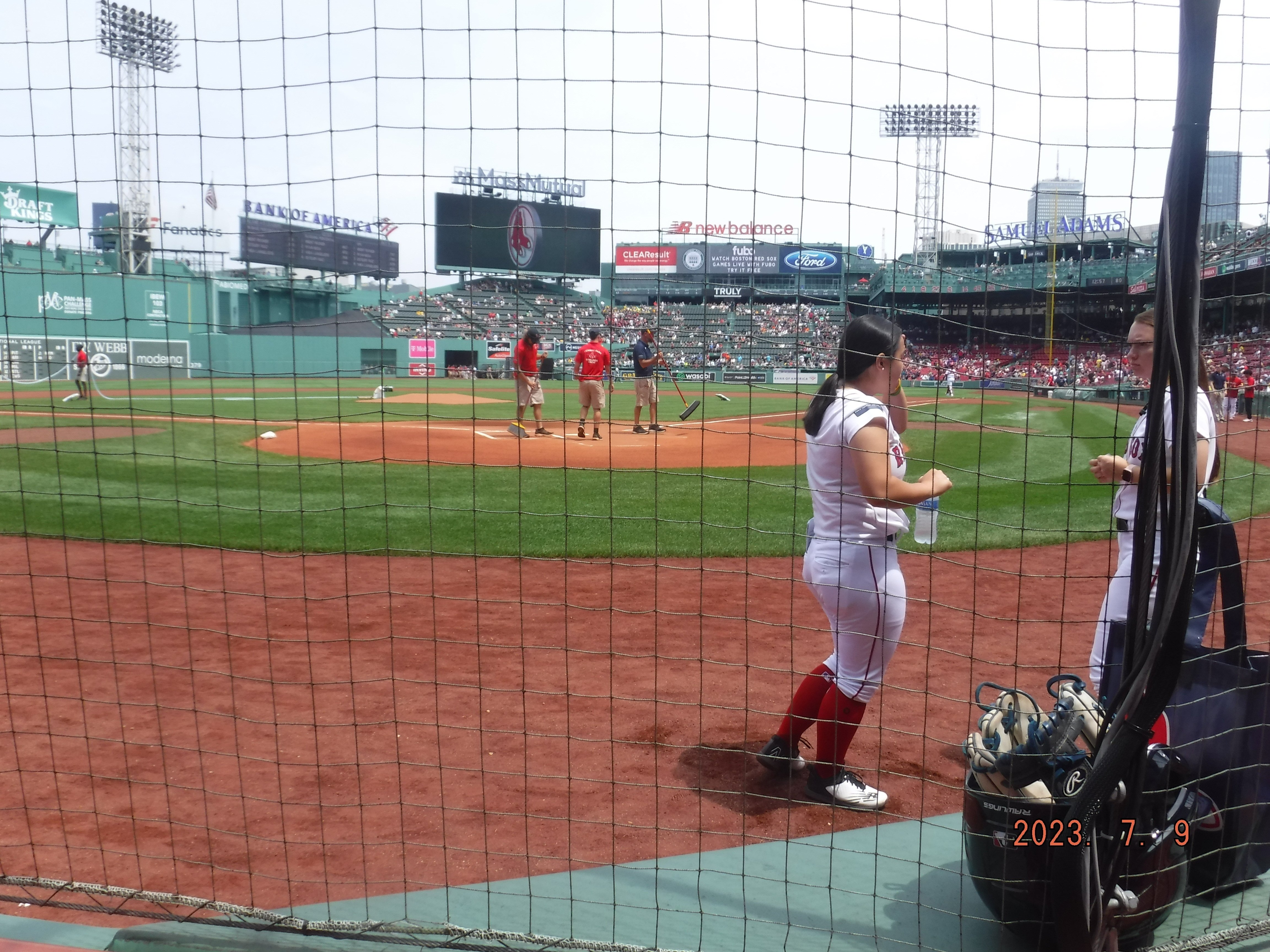 Boston Red Sox Fenway Park 13x16 Frame with Opening Day
