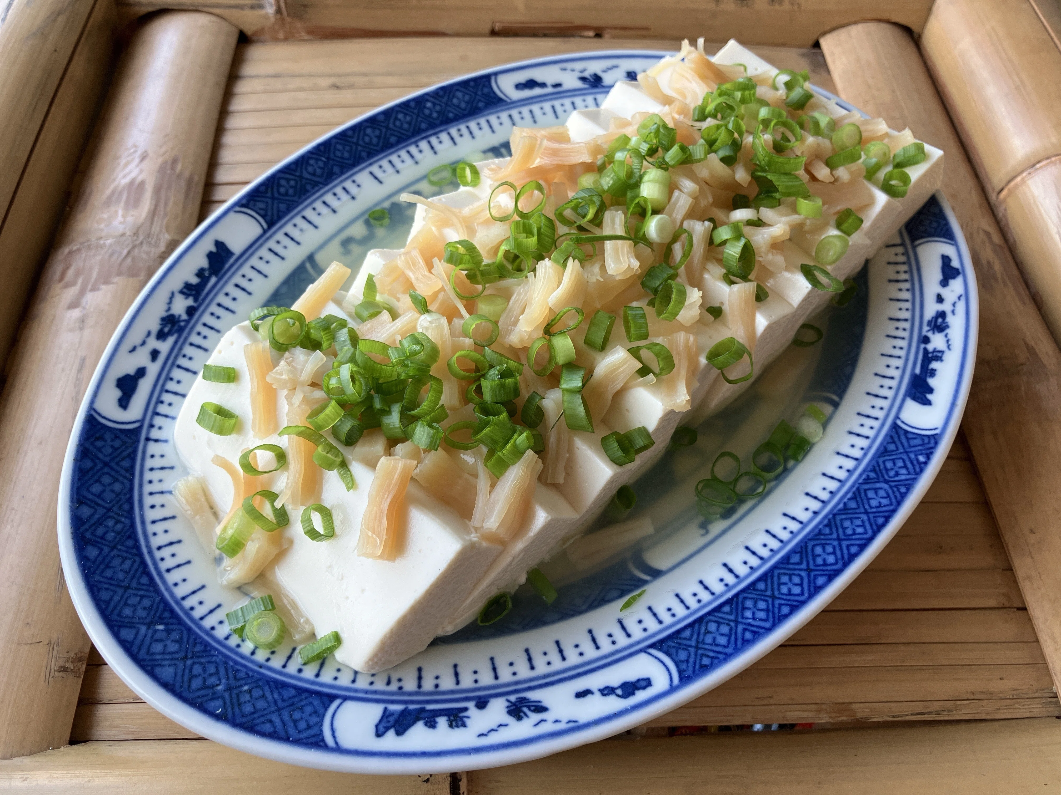おうちで中華 - 干貝蒸豆腐（干し貝柱の蒸し豆腐）｜酒徒（しゅと