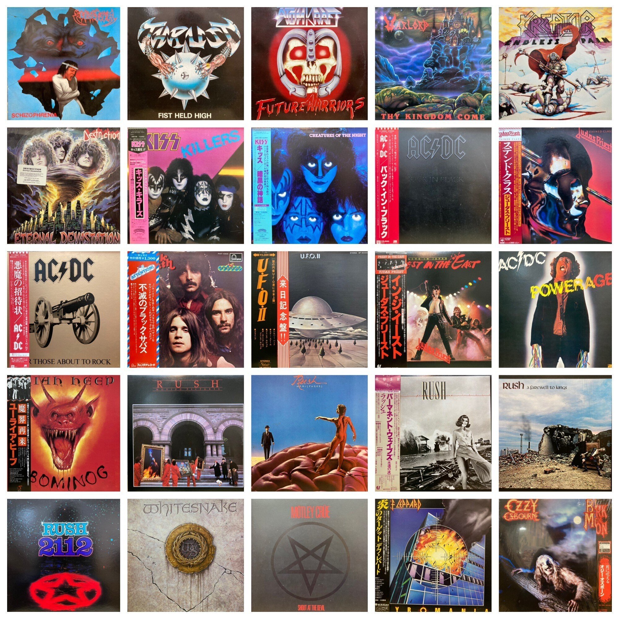 レコード まとめ48枚 8/12(土)ロックレコード特集！！｜UNI SOUND RECORDS / ユニ