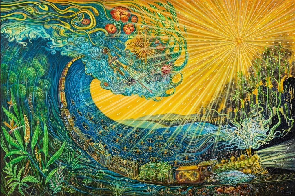 existence 絵画 アート アート作品 展評「Theo HAZE（テオヘイズ）――宇宙叙事詩～Black Sun～」YOD