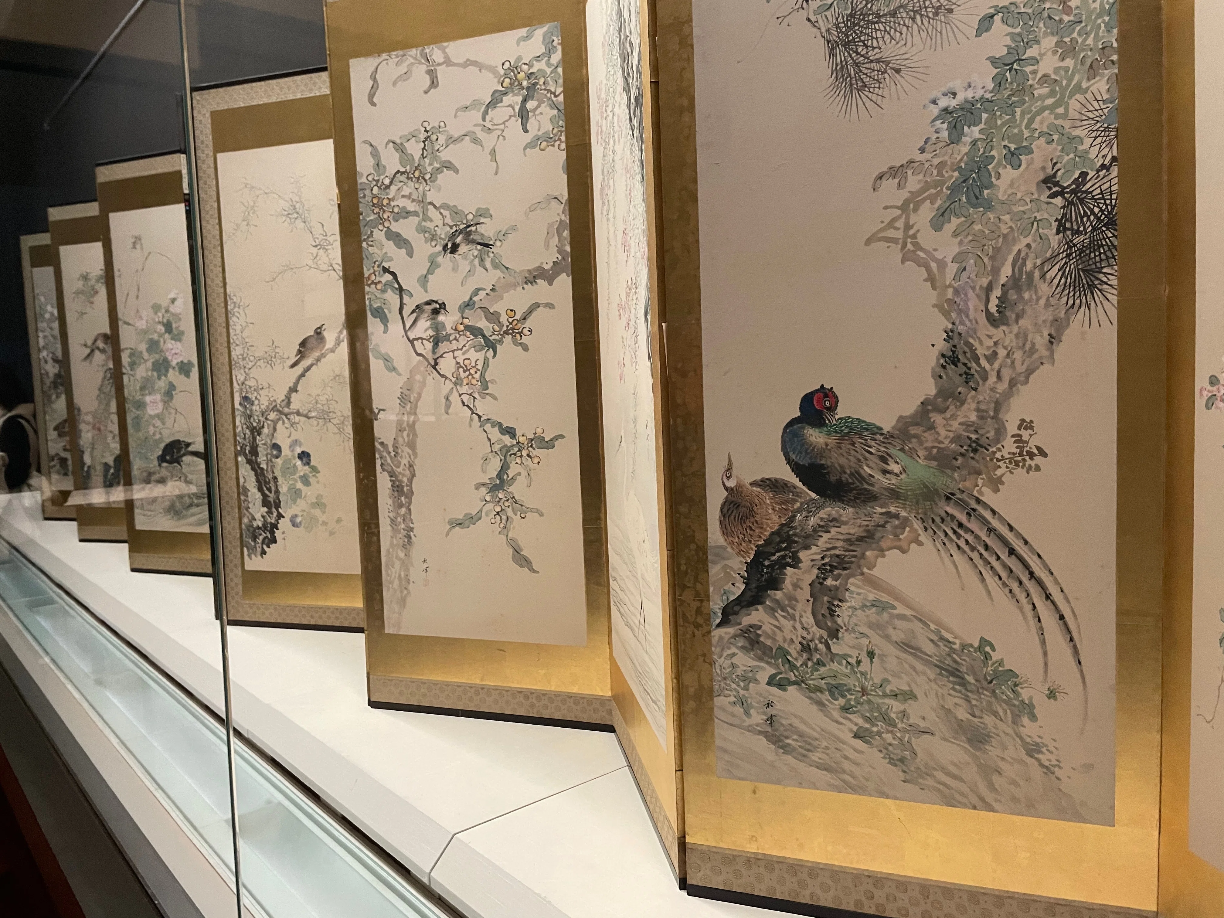 江戸時代の図譜と岡本秋暉の《四季花鳥図屏風》｜かわかわ