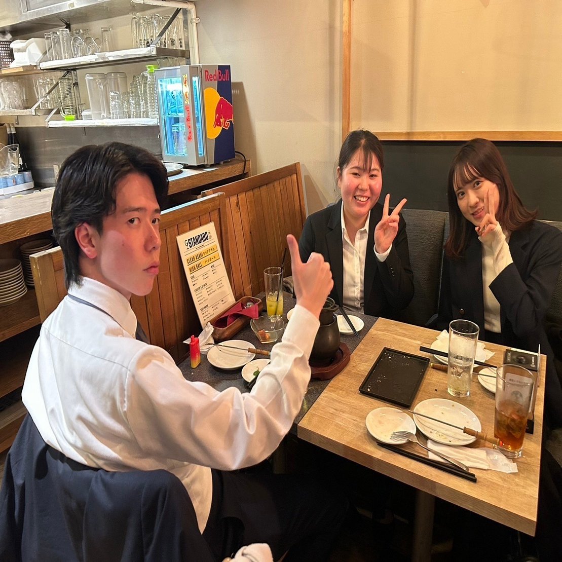 食事会 内定者との食事会😚入社の決め手を聞いてみた🎈｜東証上場 NEXYZ.グループ公式 note