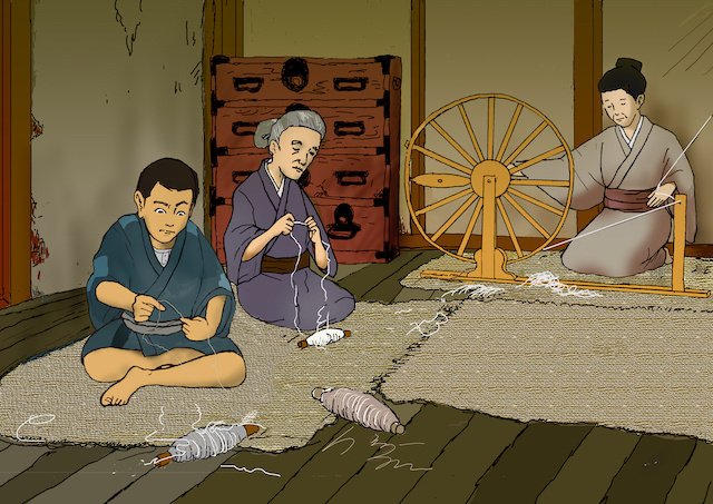 文部科学省選定作品 紙芝居動画「細井和喜蔵ものがたり」ー女工