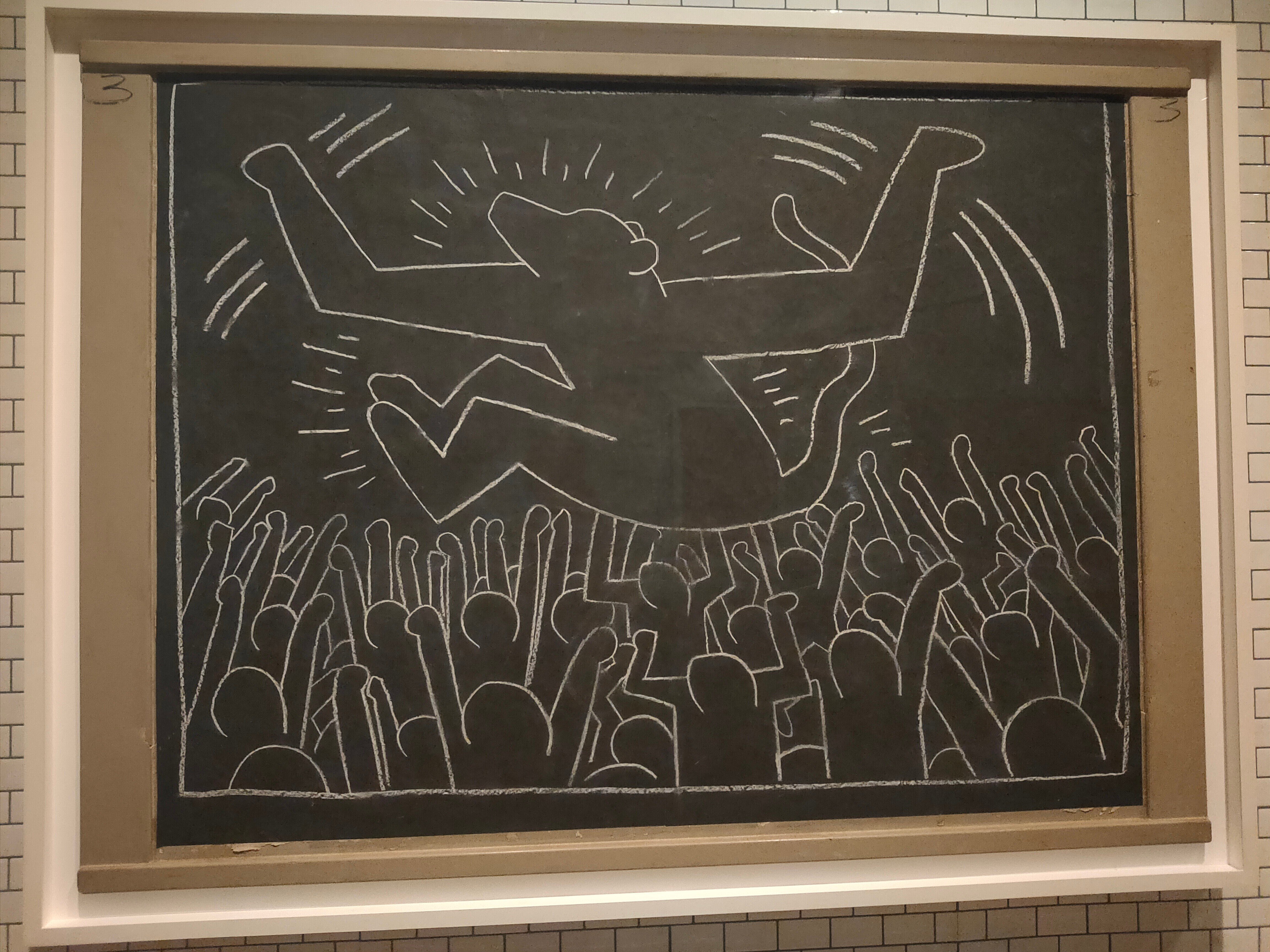 貴重　キース•ヘリング　肉筆油彩画 キース・ヘリングの世界観を体現する150点が集結。その軌跡を振り返る