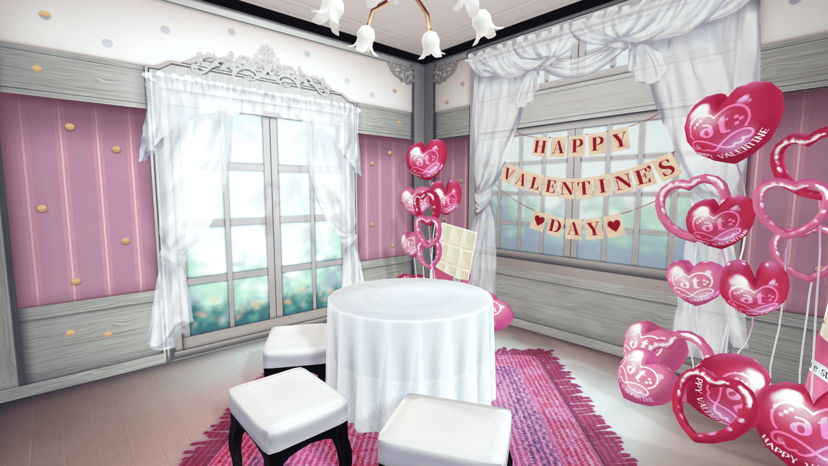 シーズナルイベント『Happy Valentine2024』｜バーチャルあっと
