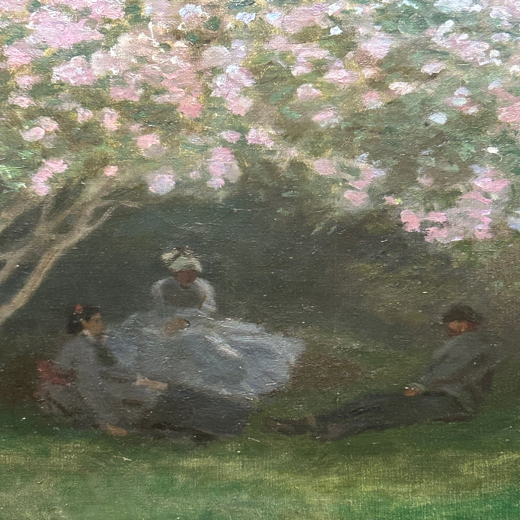 子供のためのオルセー美術館(82)モネ・曇りの日の花と、それから／モネ 