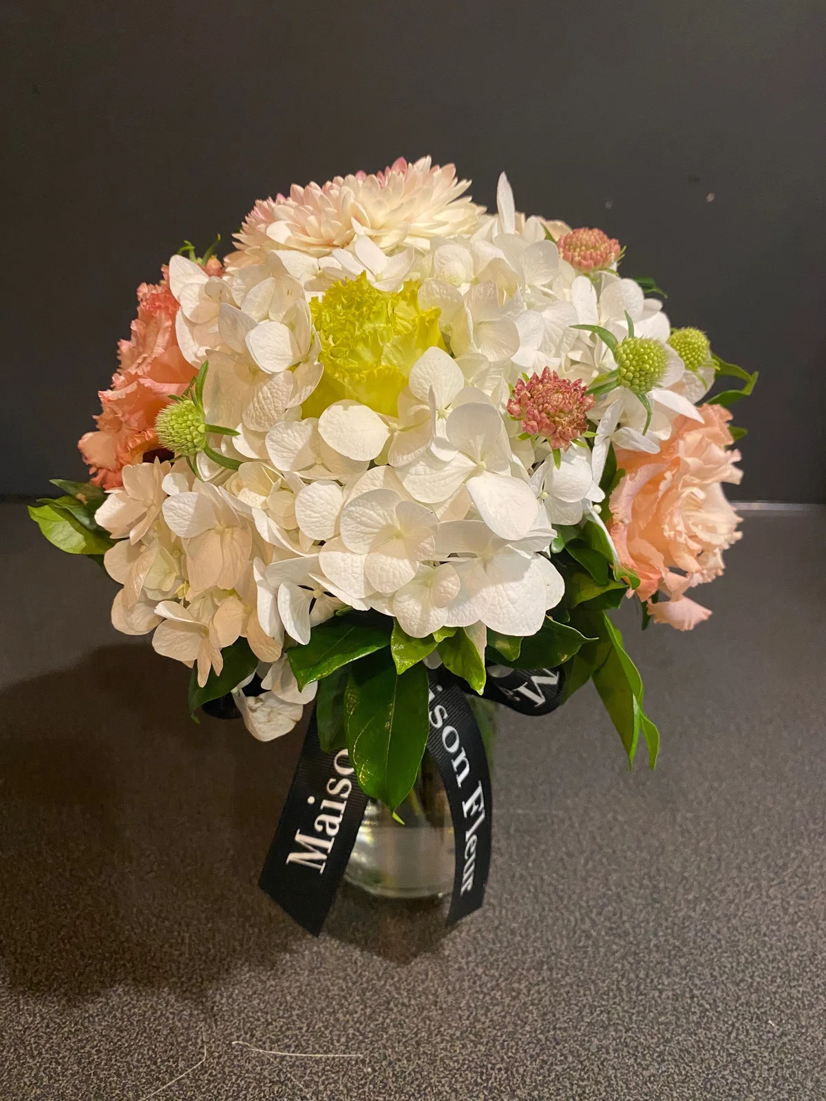 意外とみんなが苦戦する「紫陽花」を使ったブーケのお話｜Yukina 