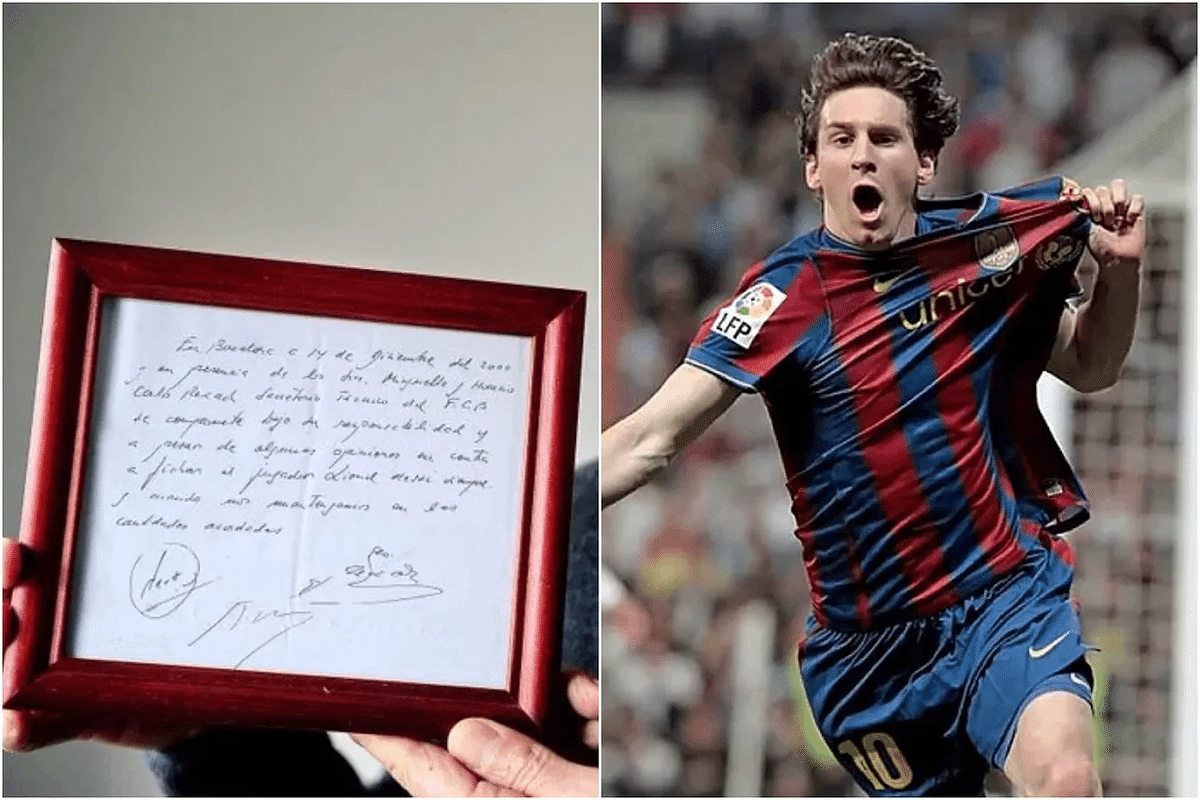 FCバルセロナ サイン入りジャージ 22 直筆サイン入り （ICOM証明書付き