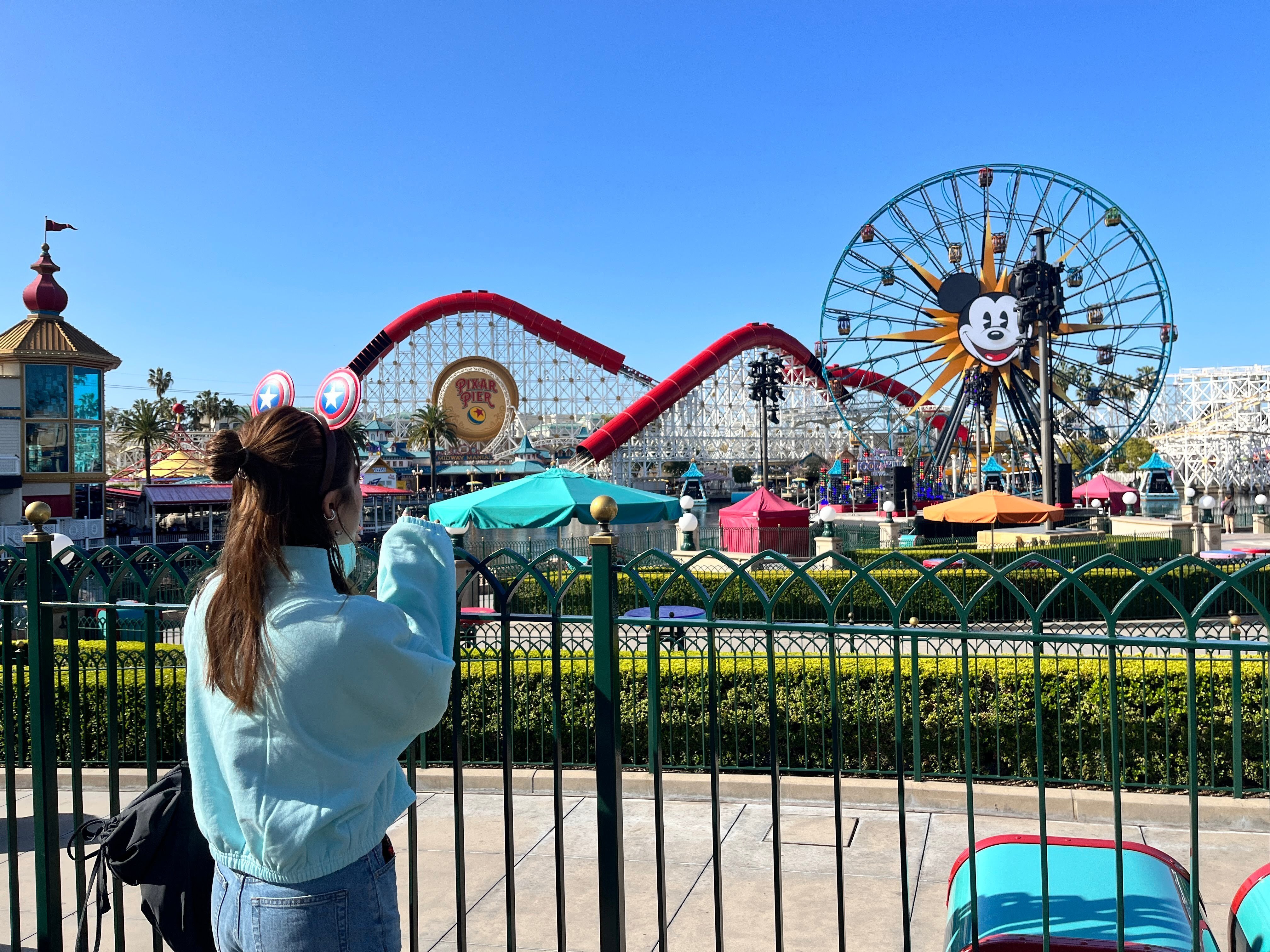 海外ディズニー限定】 カリフォルニア LA 観覧車 カチューシャ