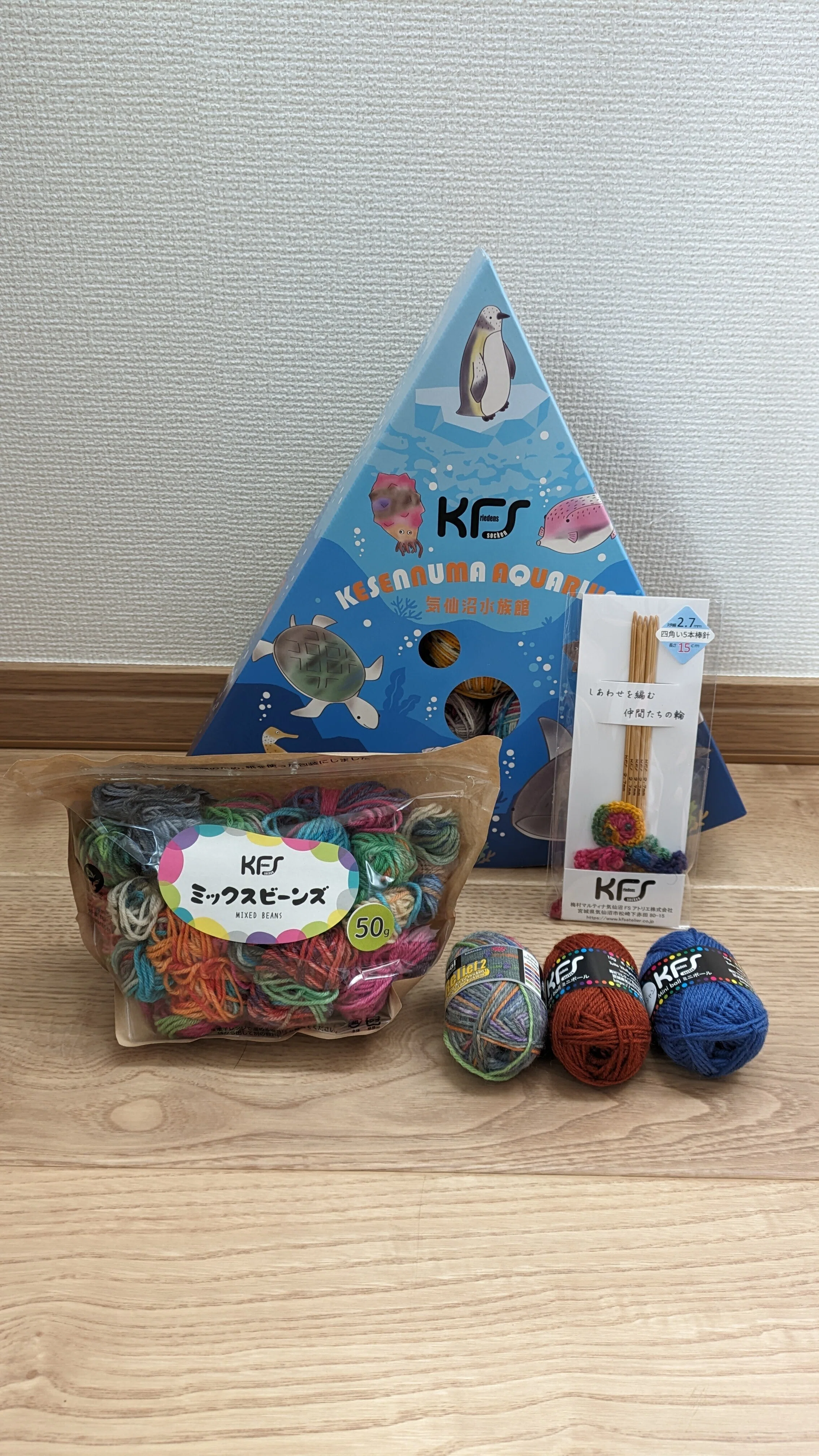 マルティナさんの催事に行きました＆最近編んだものたち｜あき