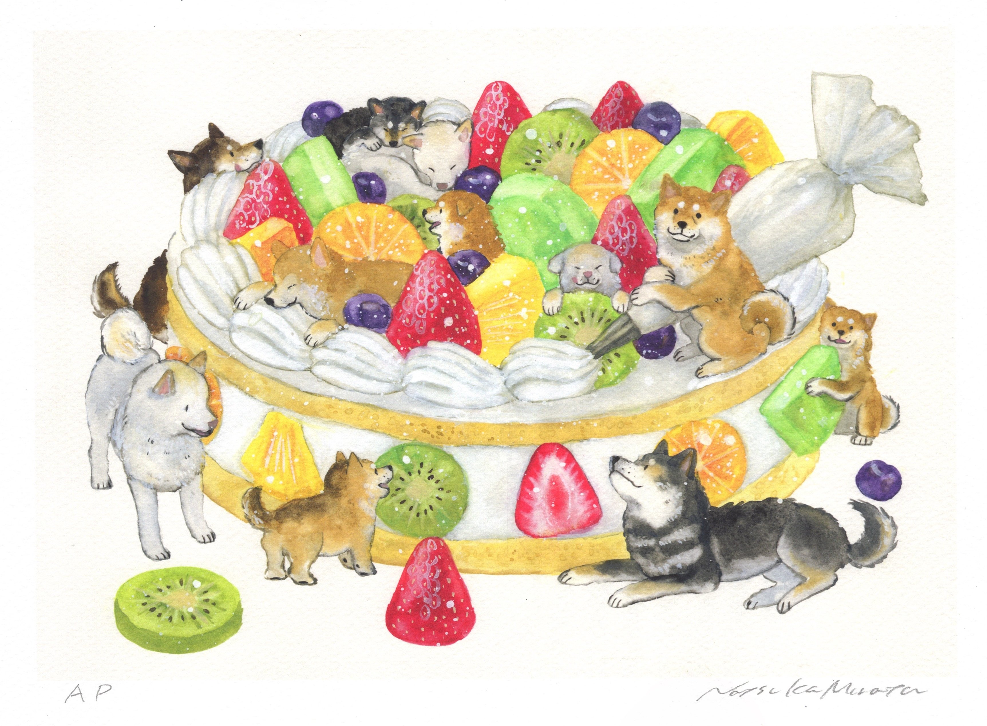 村田夏佳「しばいぬとフルーツケーキ」｜GALLERY SPEAK FOR