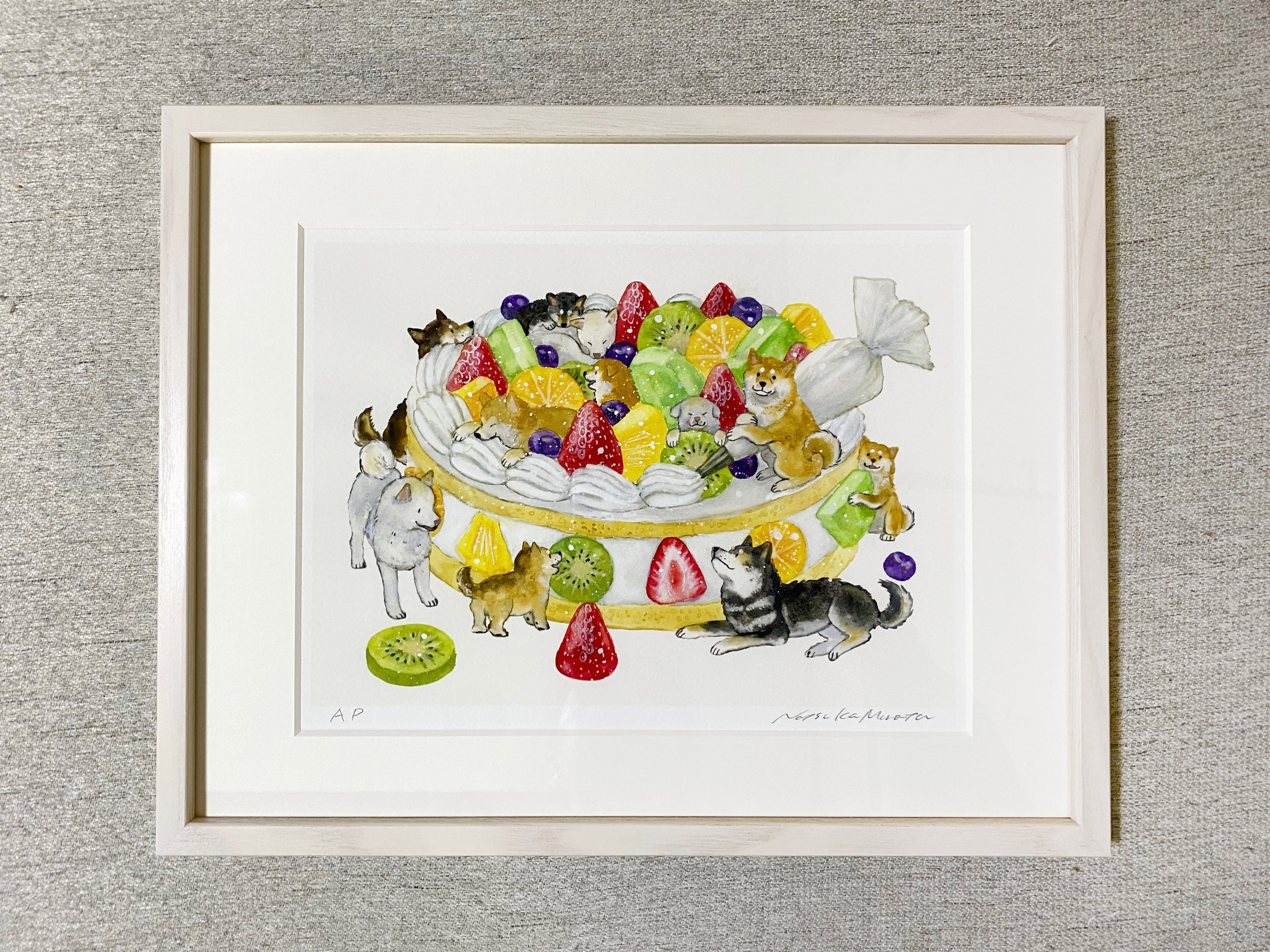 村田夏佳「しばいぬとフルーツケーキ」｜GALLERY SPEAK FOR