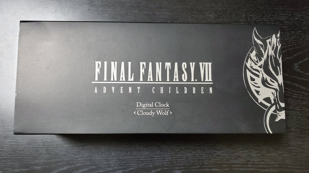 FINAL FANTASY VII ADVENT CHILDREN デジタルクロック ＜クラウディ  