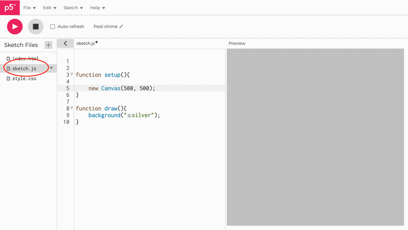 Hello! p5.js. - p5playで表示する。|donguri