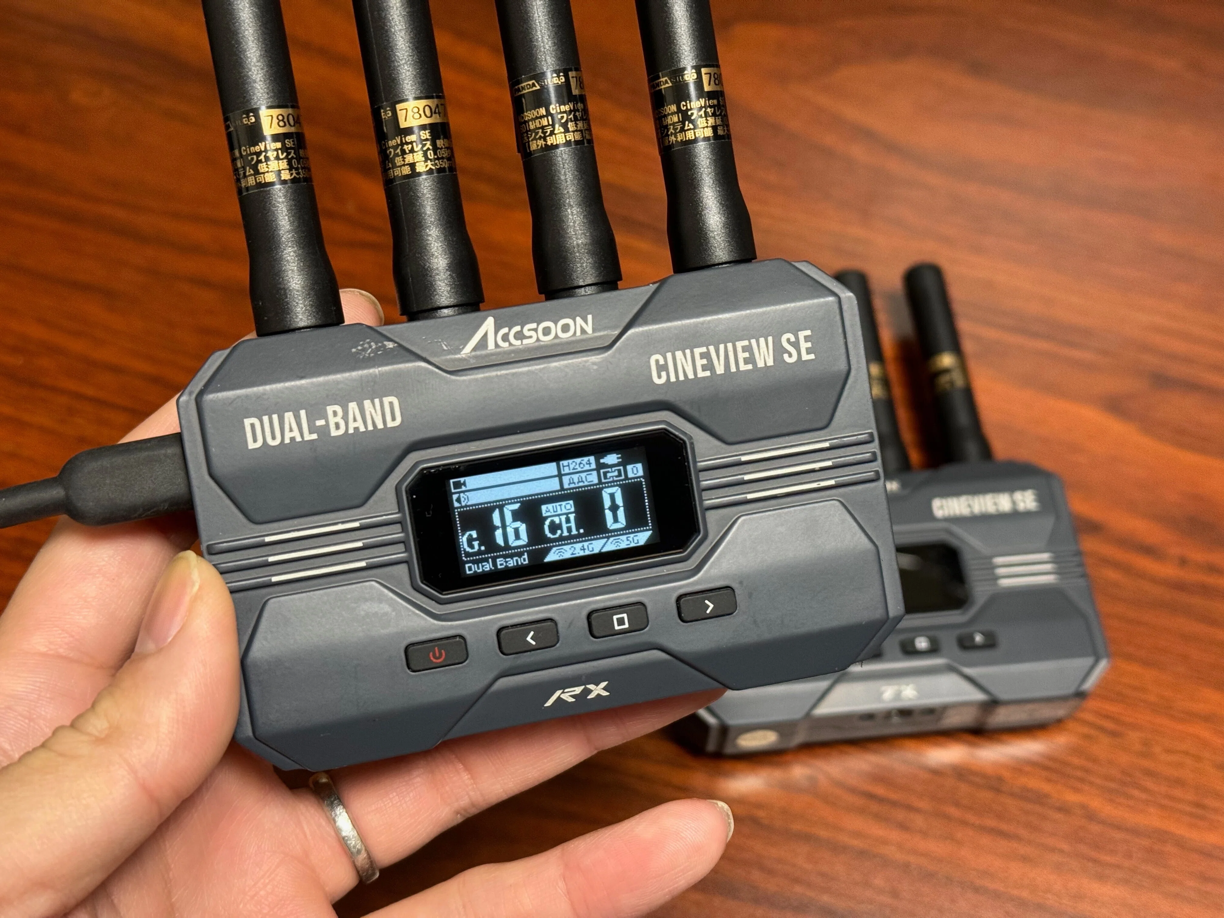 コミュニティで評判の良かったワイヤレス映像伝送機材「Accsoon