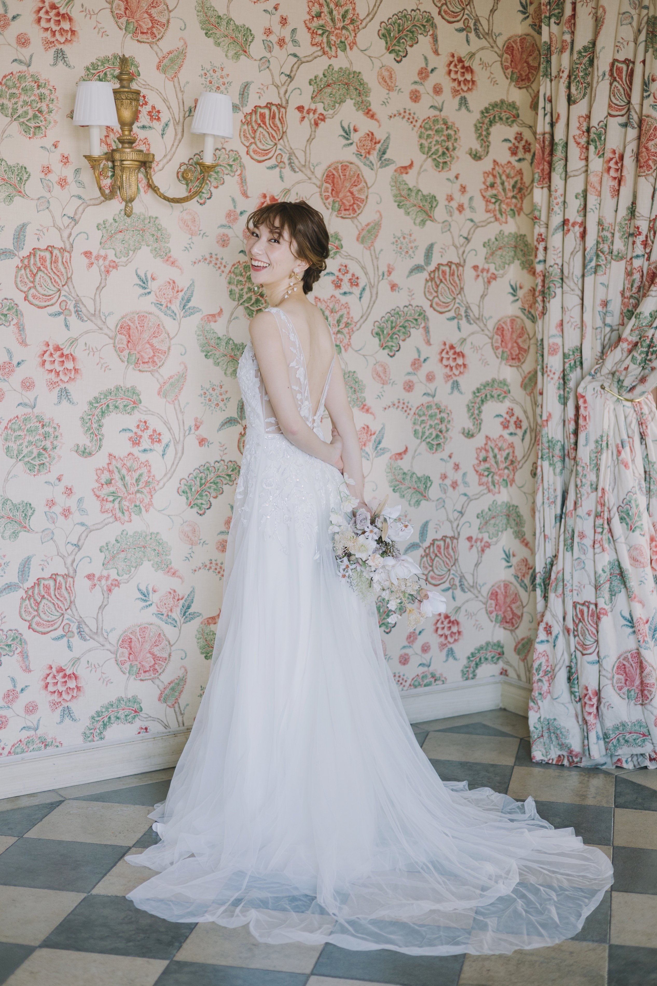 plumedress ウエディングドレス花嫁前撮り結婚式