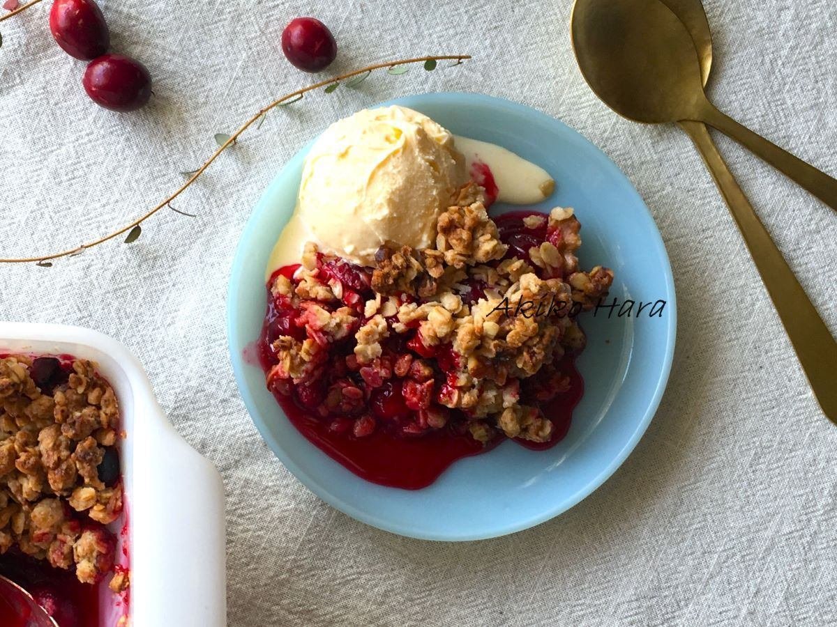 朝食ビスケットとコーンブレッド コブラーとクランブル 原亜樹子 21