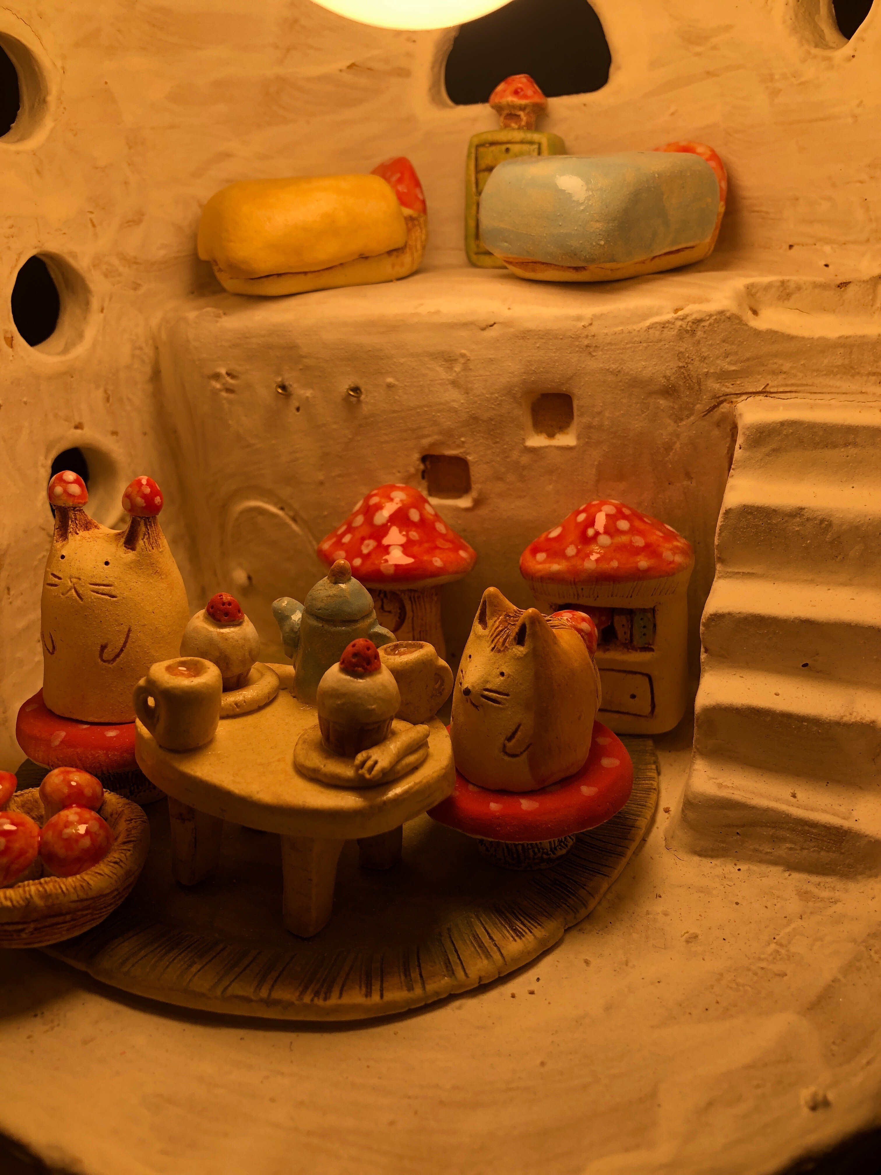 陶芸から生まれたきのこ星人】ミカヅキ印 器 製作工房 インタビュー