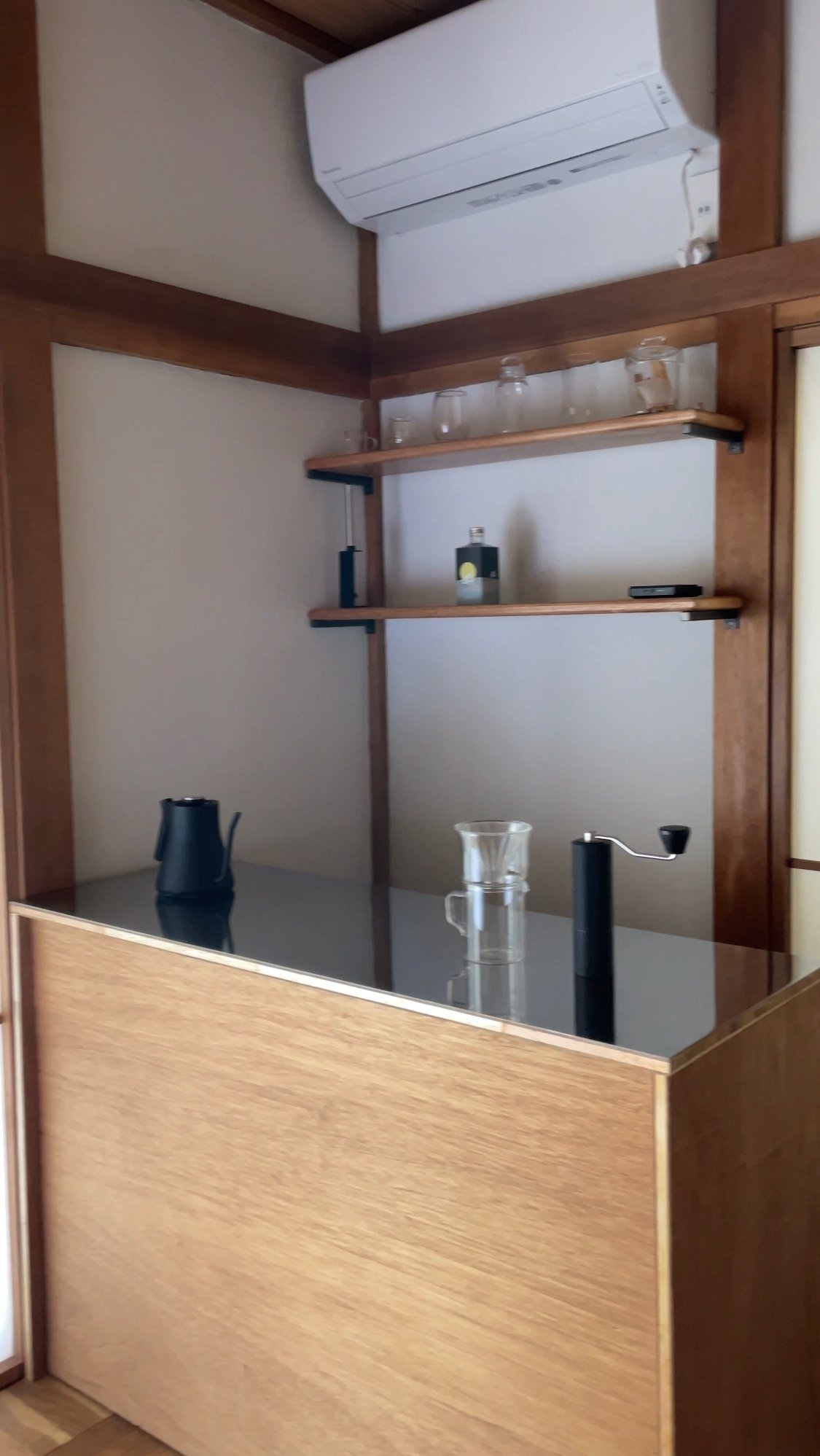 コーヒーカウンターを作る｜改活日記