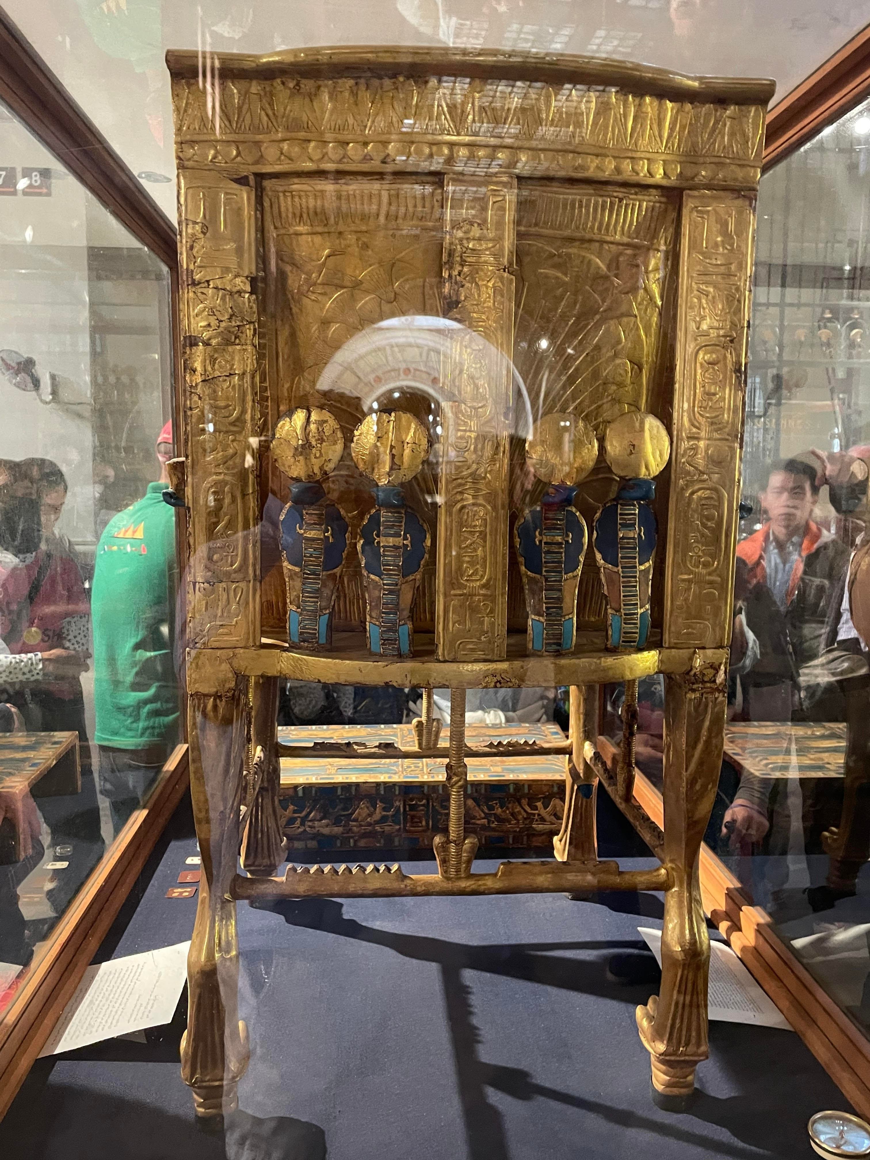 🇪🇬エジプト・カイロ🌟黄金の玉座👑神秘の少年王ツタンカーメン