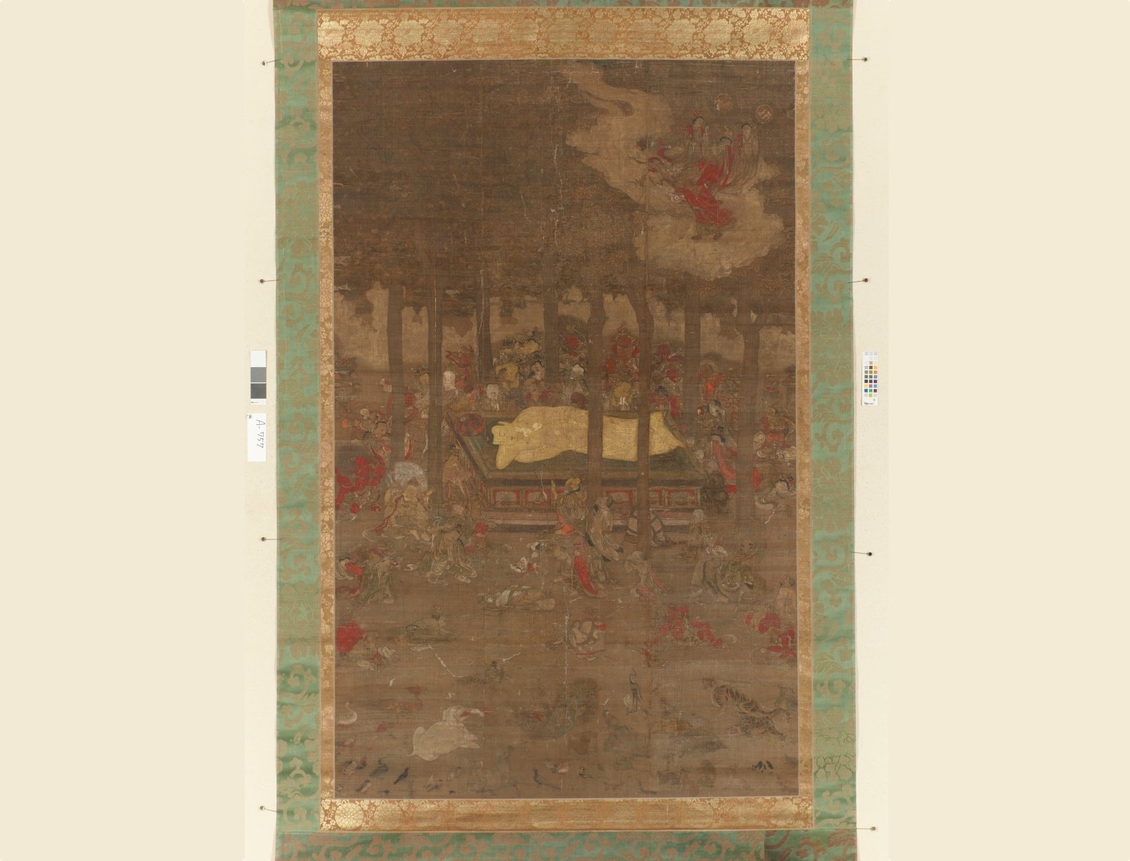 お釈迦さんの周りに大集合！ 《仏涅槃図》の絵解き完全版｜かわかわ