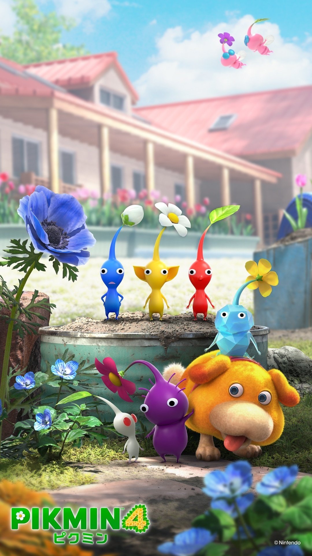 ピクミン　羽ピクミン&白ピクミン　花 羽ピクミン 白ピクミン ぬいぐるみ 三英貿易｜Yahoo!フリマ（旧