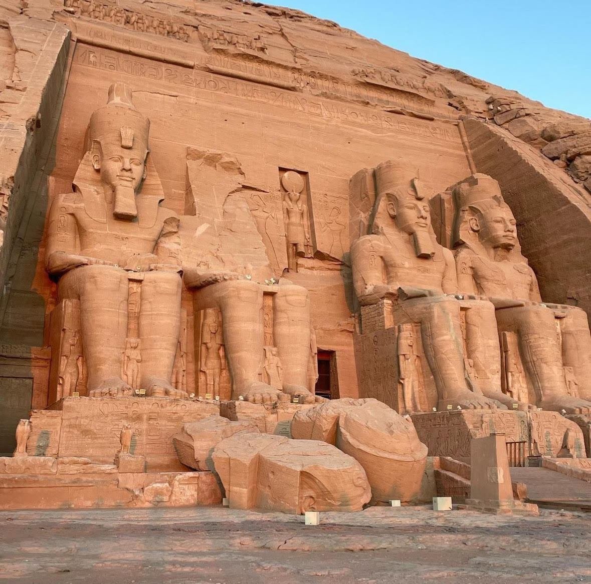 🇪🇬エジプト🛕魅惑のアブシンベル大神殿👑巨像4体全てラムセス2