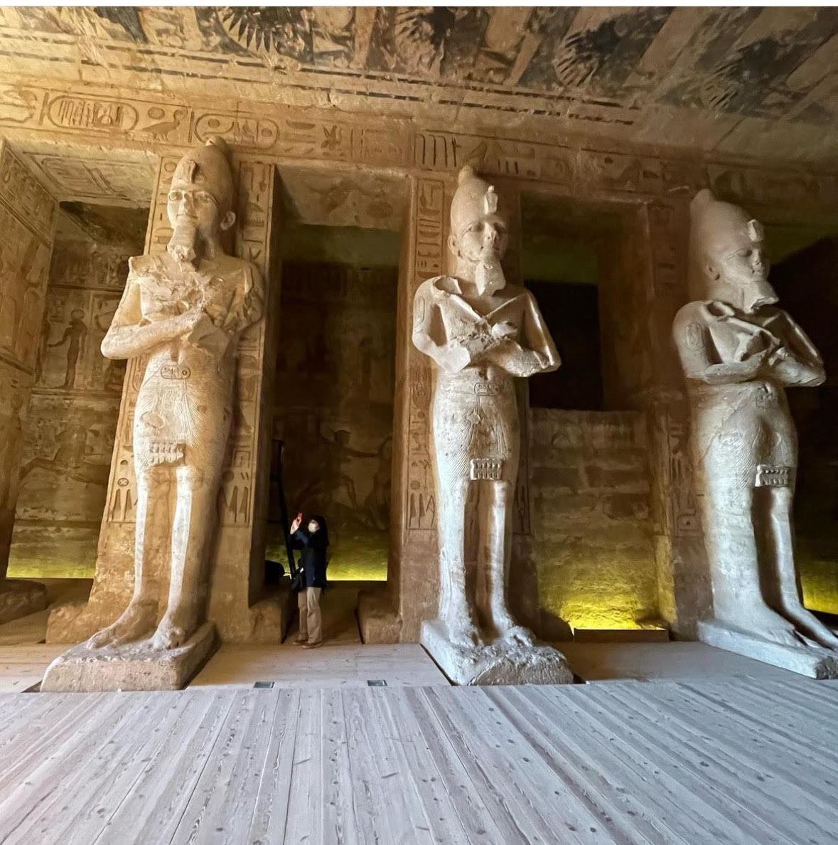 🇪🇬エジプト🛕魅惑のアブシンベル大神殿👑巨像4体全てラムセス2 🇪🇬エジプト🛕魅惑のアブシンベル大神殿👑巨像4体全てラムセス2
