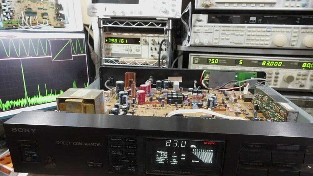 SONY ST-S555ES 修理調整記録2｜BLUESS Laboratory