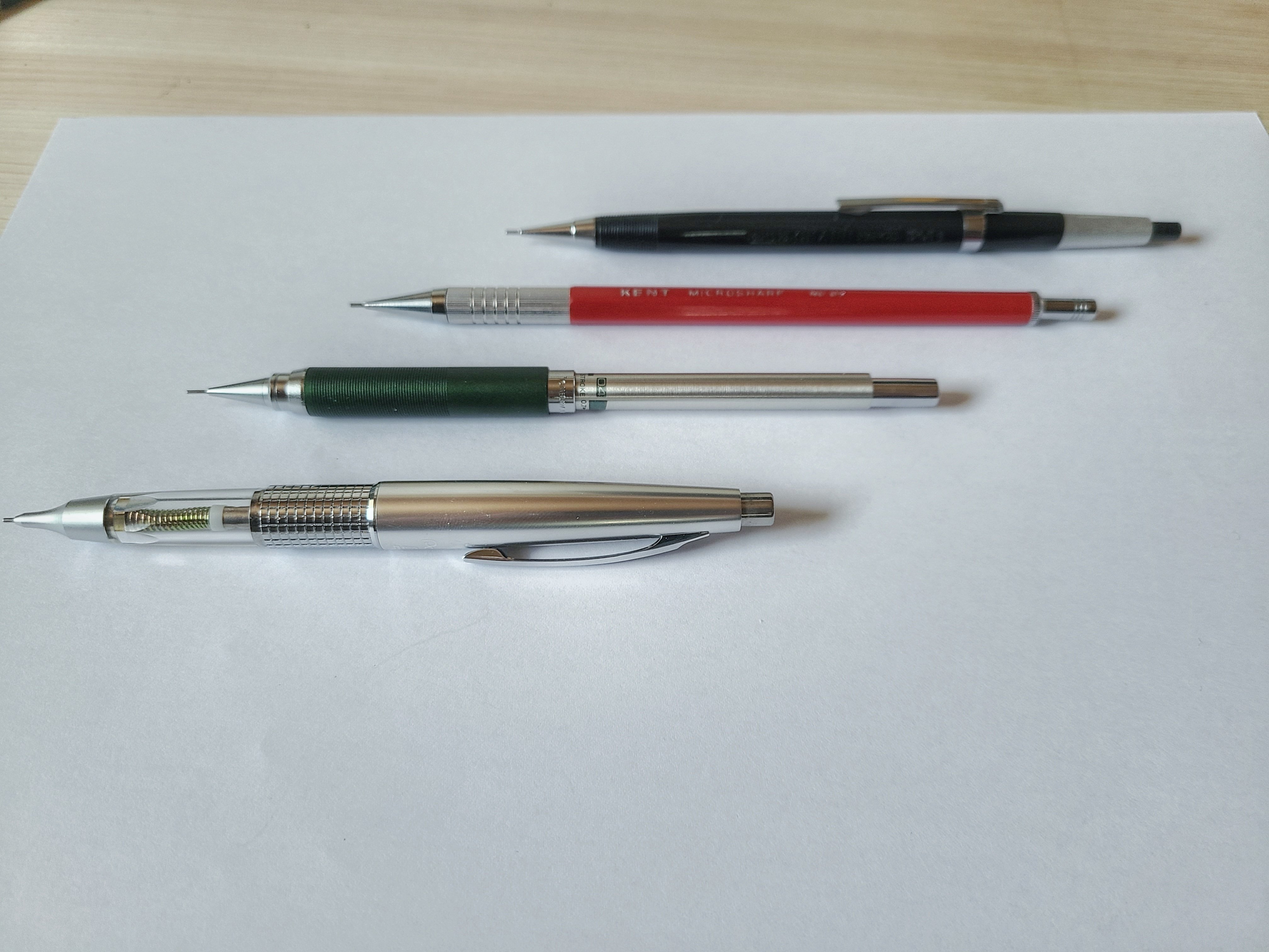 KENT MICROSHARP ペンシル 芯ホルダー 3本セット