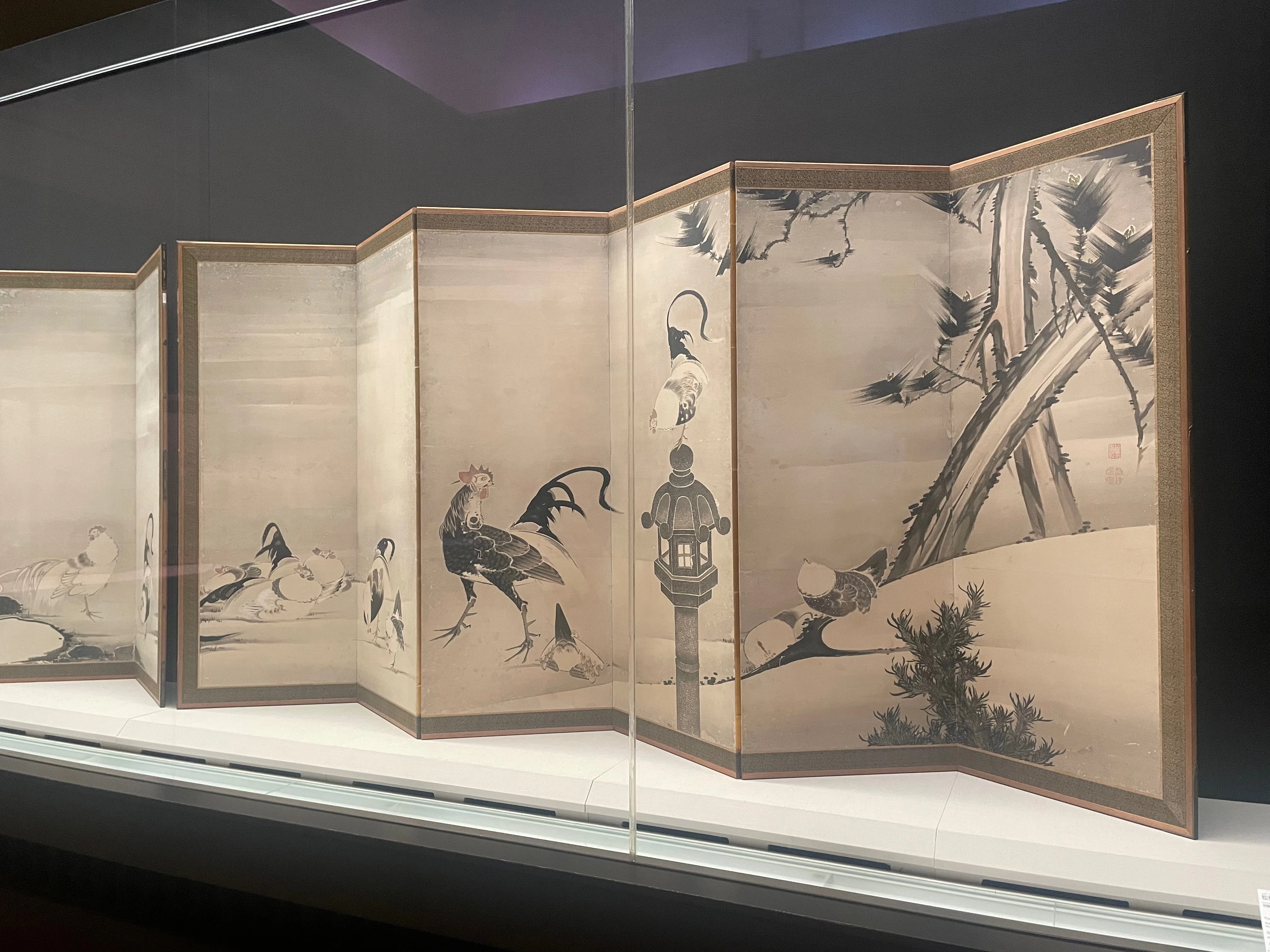 江戸時代の図譜と岡本秋暉の《四季花鳥図屏風》｜かわかわ