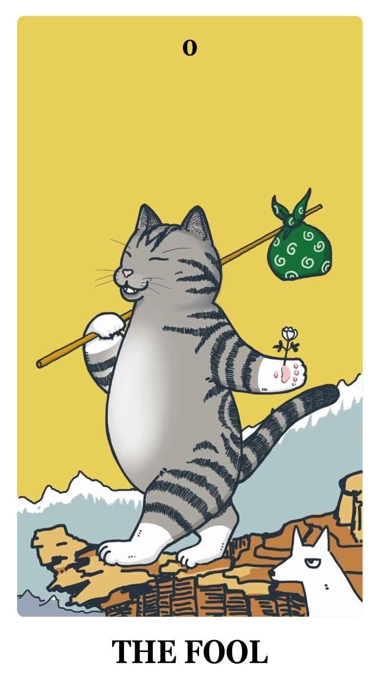 猫ちゃん 猫 すかっ タロットカード タロットカード タロット
