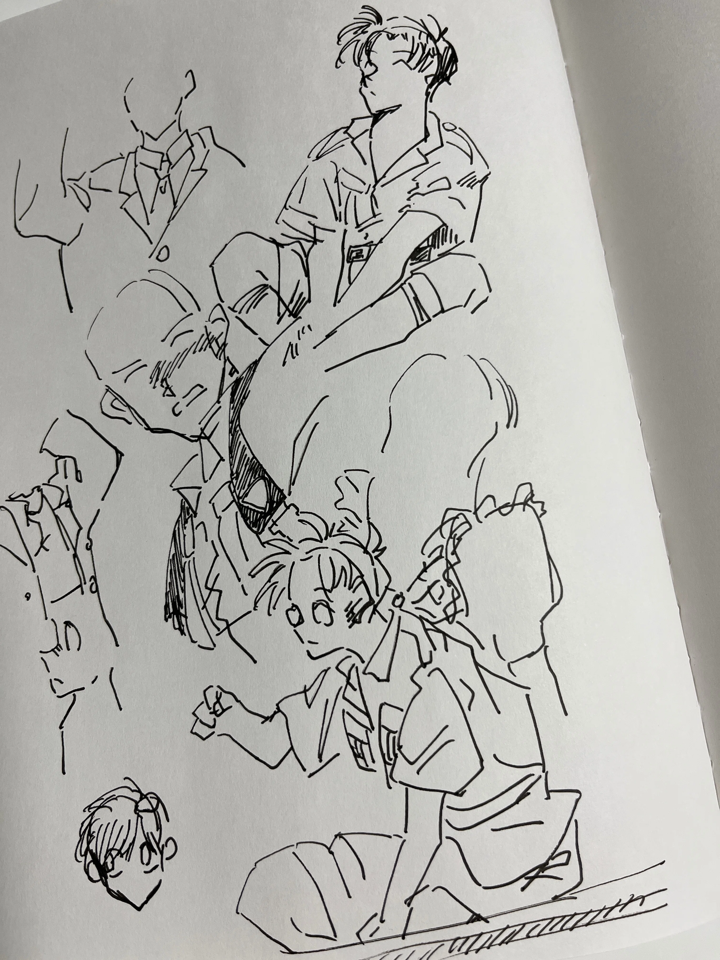 2024.02.04 10分、ちゃんと毎日ペンを動かして模写とかしたいねえ