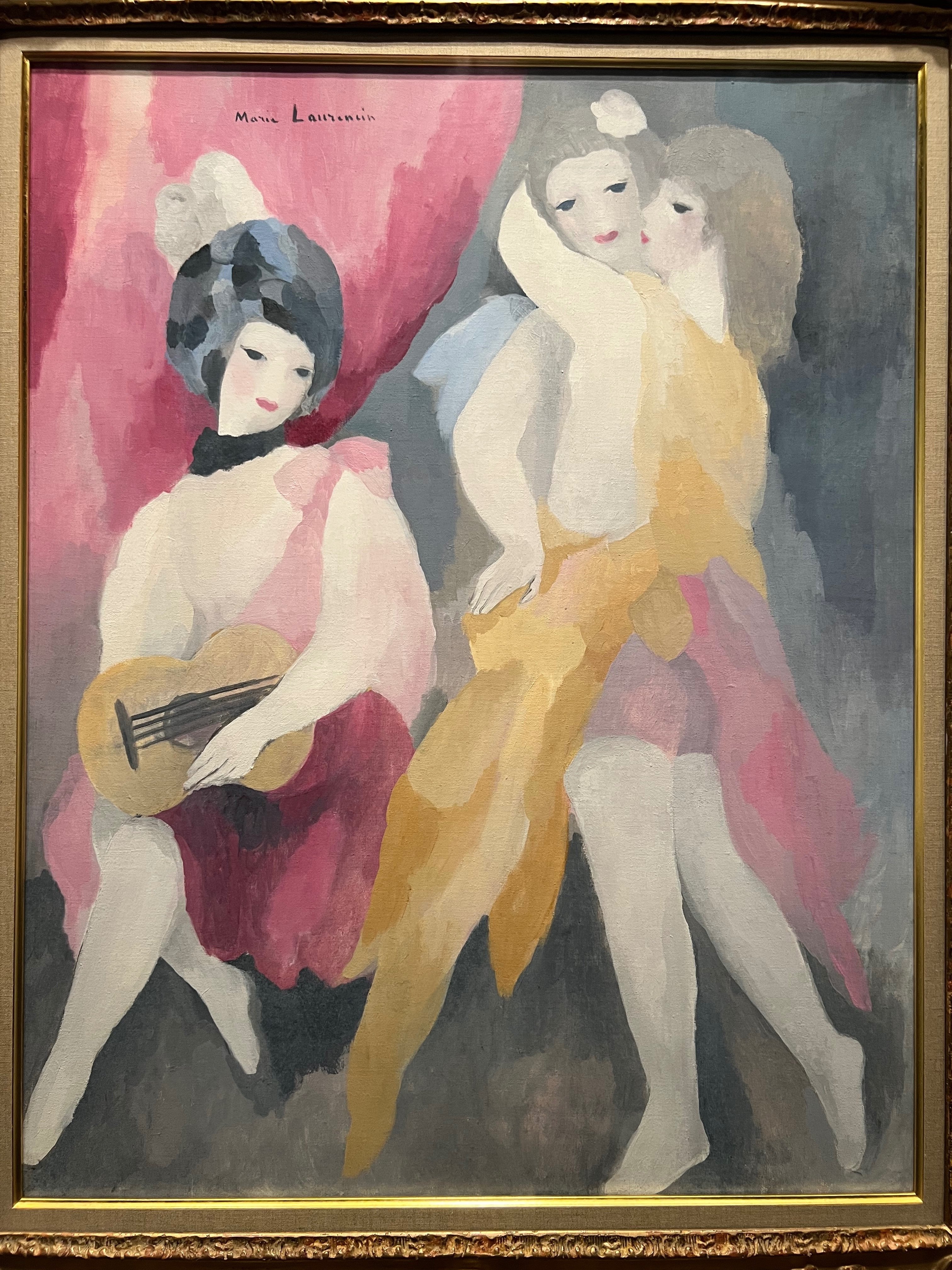 ★マリー・ローランサン 踊り子たち リトグラフ Marie Laurencin ☆マリー・ローランサン 踊り子たち リトグラフ Marie Laurencin 少女